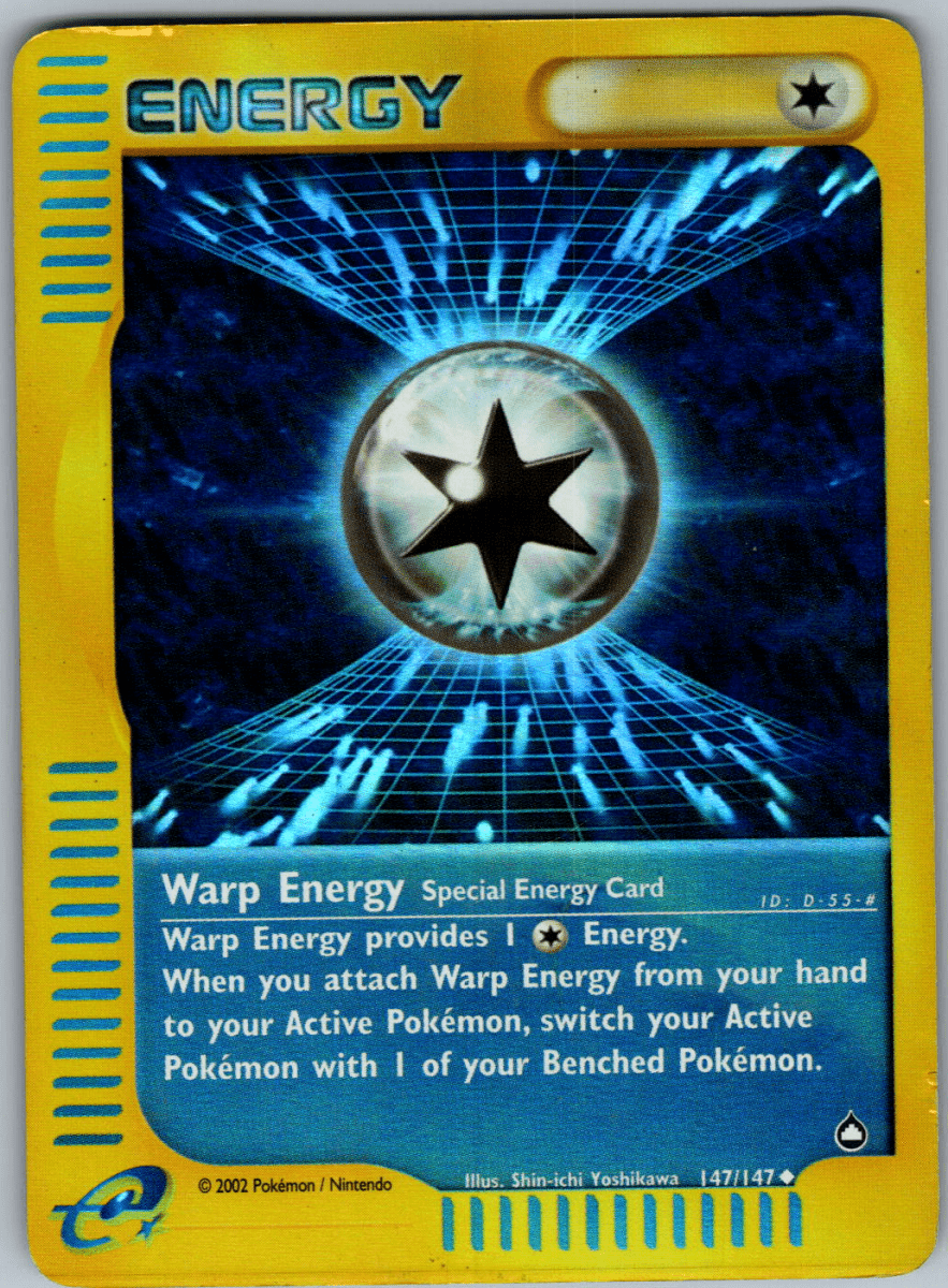 2002 Warp Energy Reverse Holo 147 - QuickTCG LLC