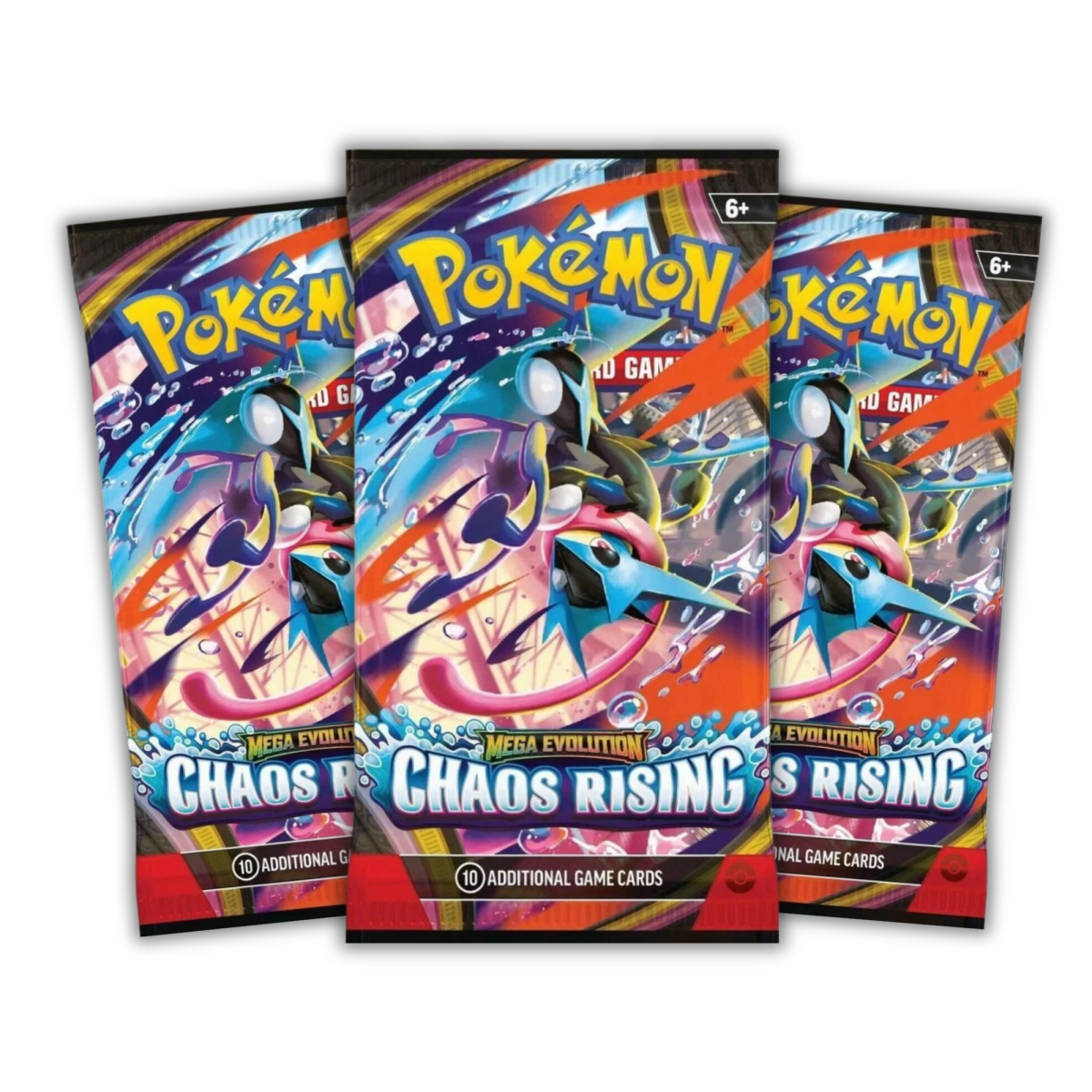 ポケモンカード 英語版 Chaos Rising 3パックセット Chaos Rising: 3-Pack Bundle – QuickTCG LLC
