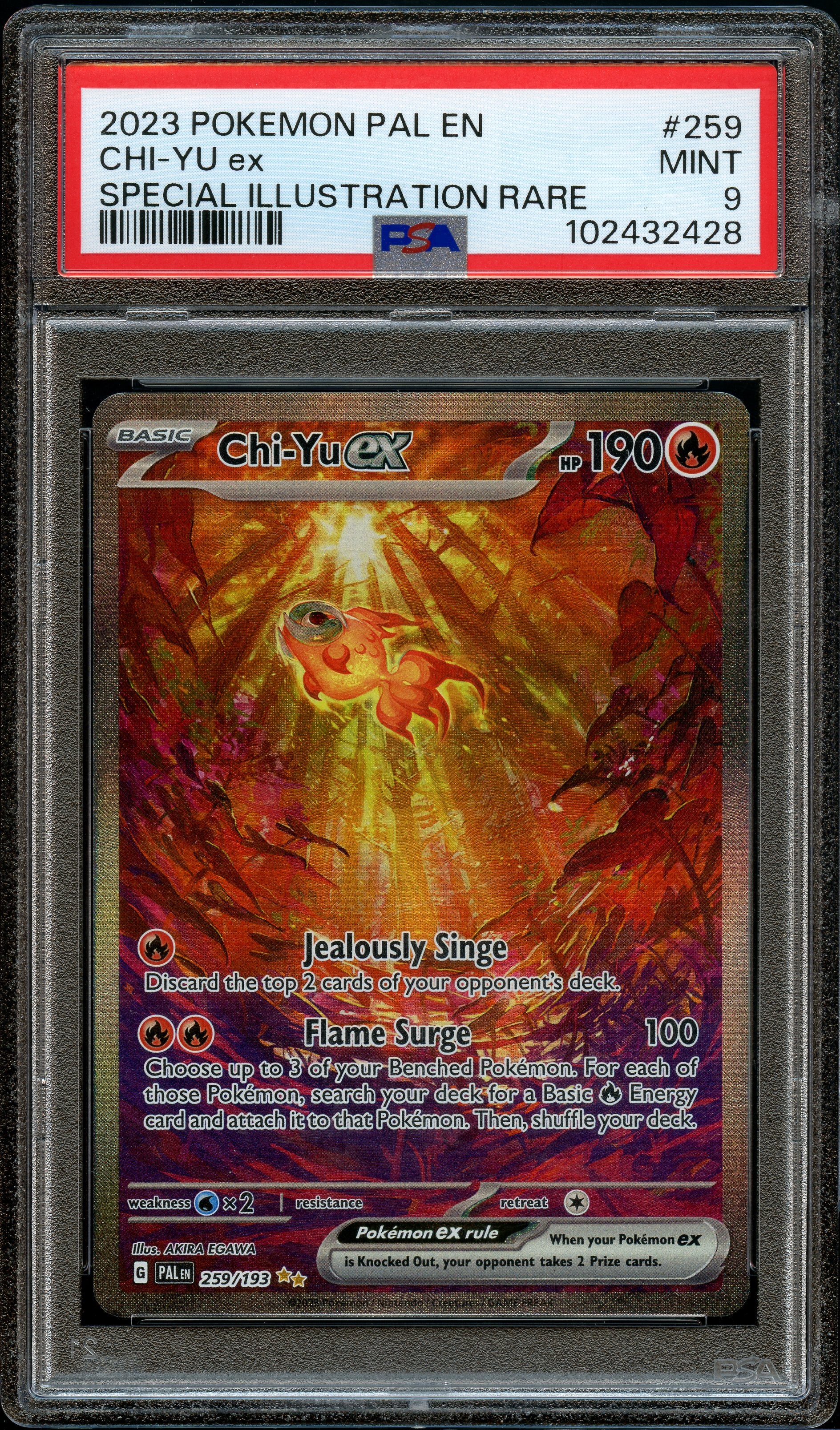 PSA 9 | Chi-Yu SIR #259