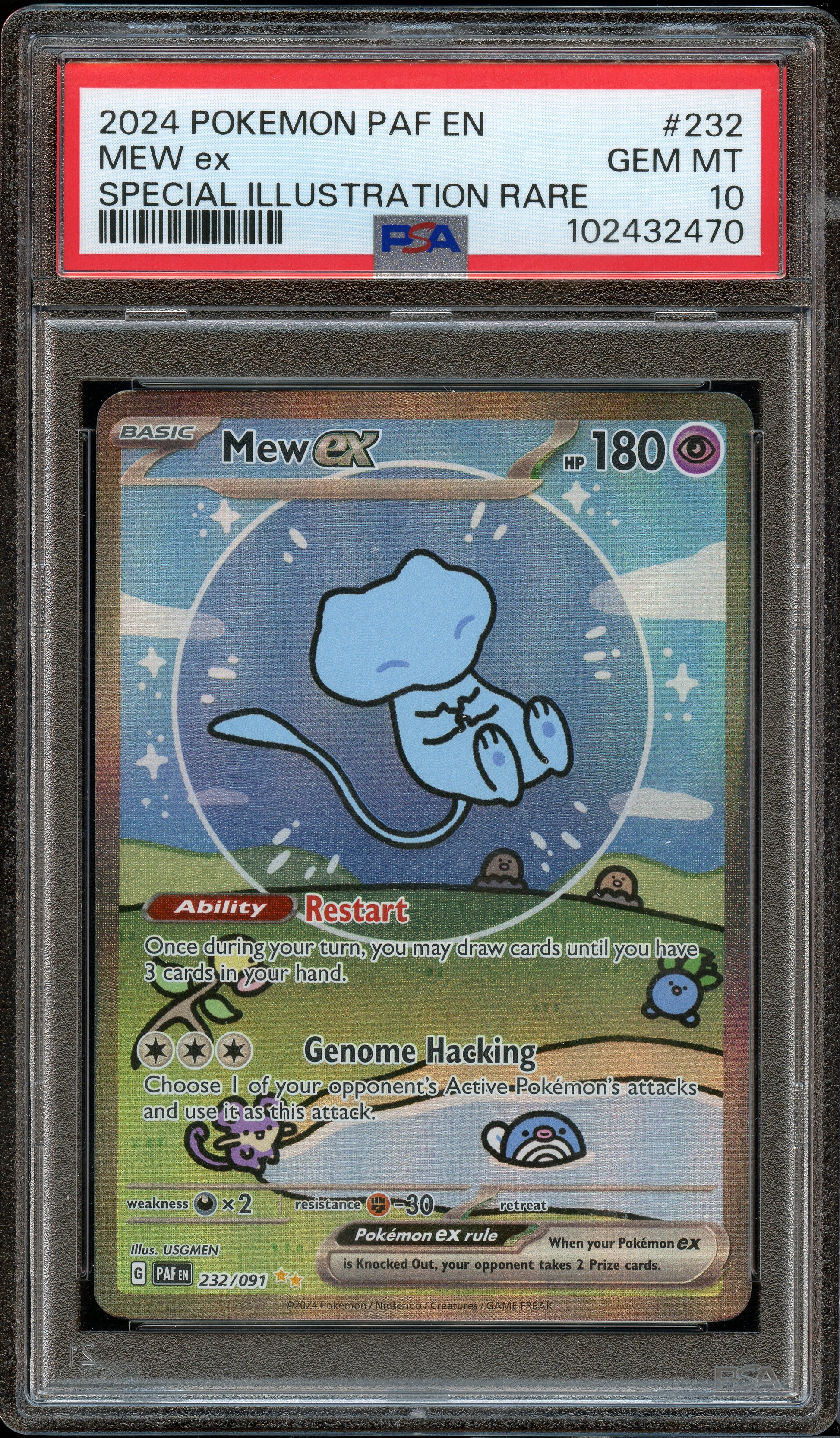 PSA 10 | Mew ex SIR #232