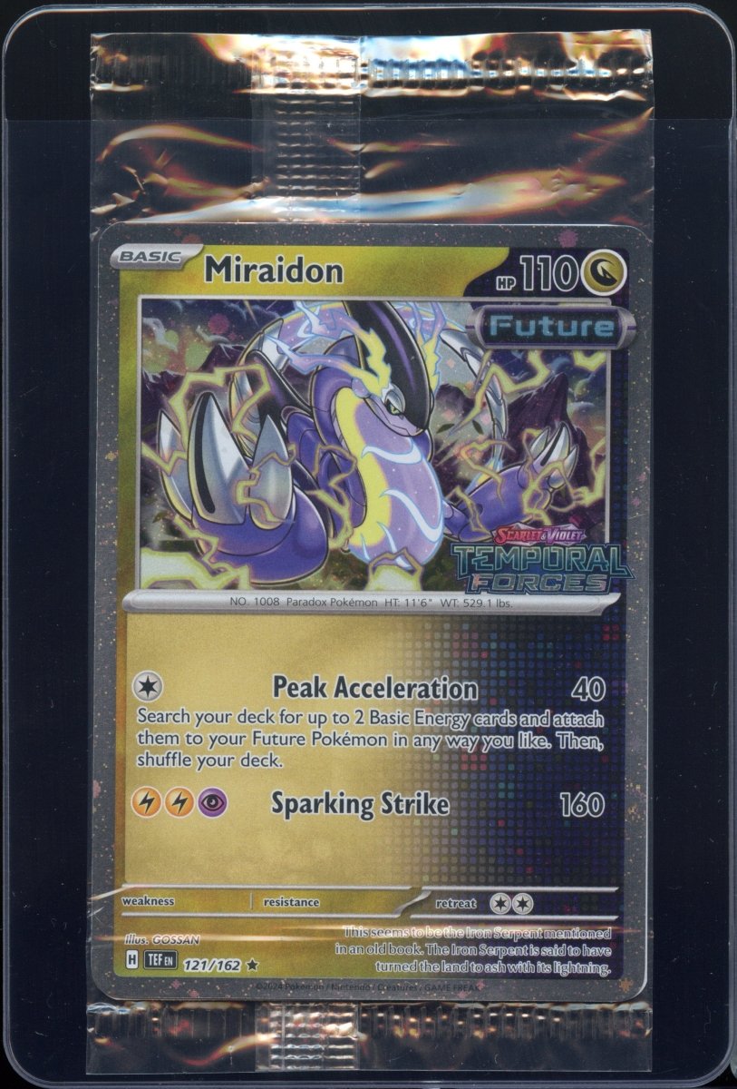 miraidon pokemon card 003/015 Miraidon #121/162 Stamped Promo – QuickTCG LLC