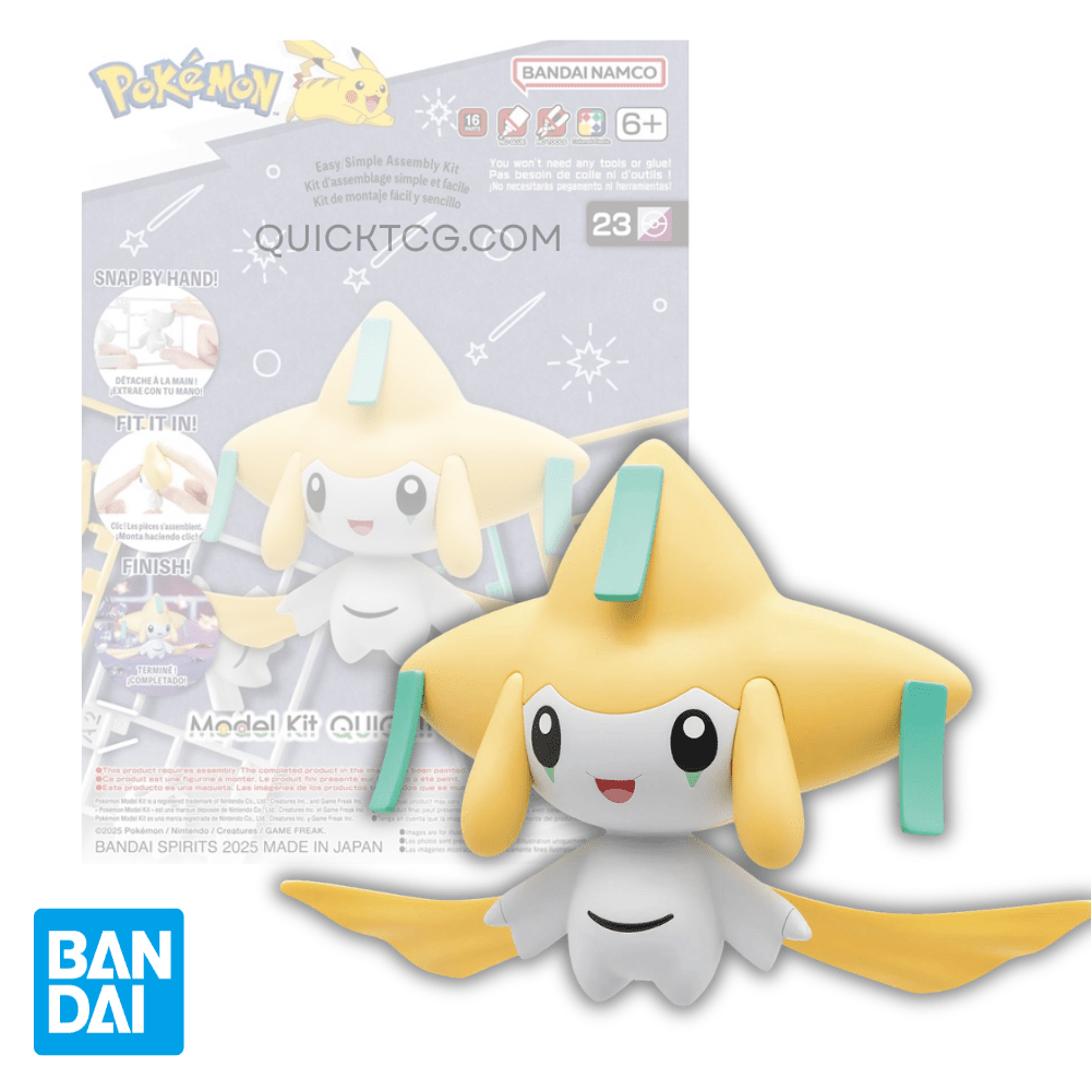 POKÉMON PLAMO FIGUR Jirachi Poképla Quick Modelkit Bandai Pokemon Neu EUR 12,50 - DE POKÉMON PLAMO FIGUR Jirachi Poképla Quick Modelkit Bandai Pokemon Neu EUR 12,50 - DE