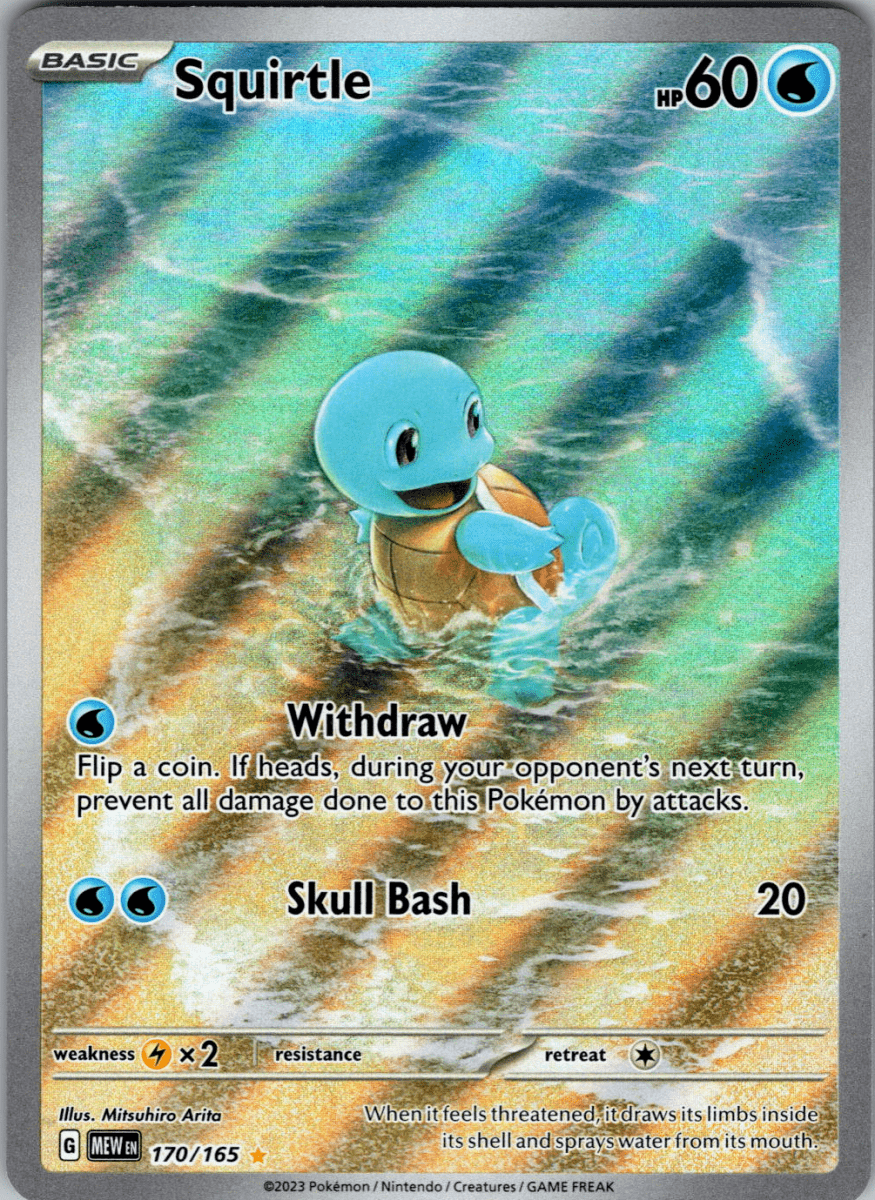 Squirtle IR 170 - Single - QuickTCG LLC
