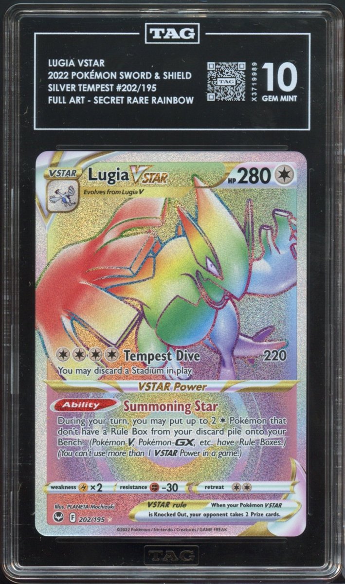TAG 10 | Lugia VSTAR #202 – QuickTCG LLC