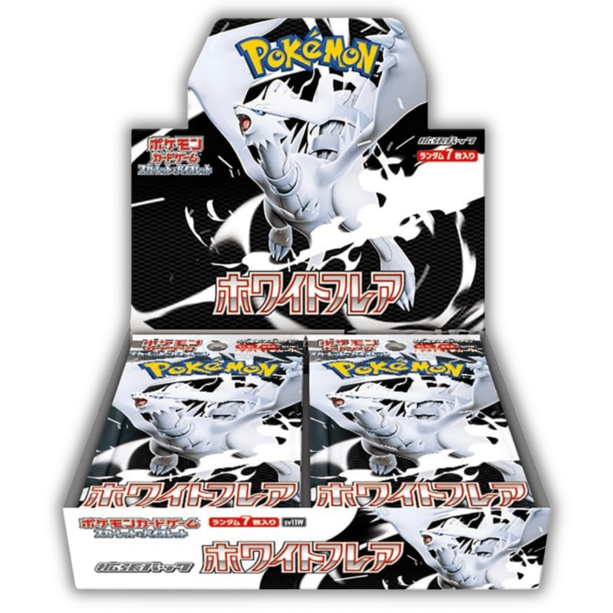 Shop Now: White Flare JPN Booster Box (SV11W) QuickTCG LLC Shop Now: White Flare JPN Booster Box (SV11W) QuickTCG LLC