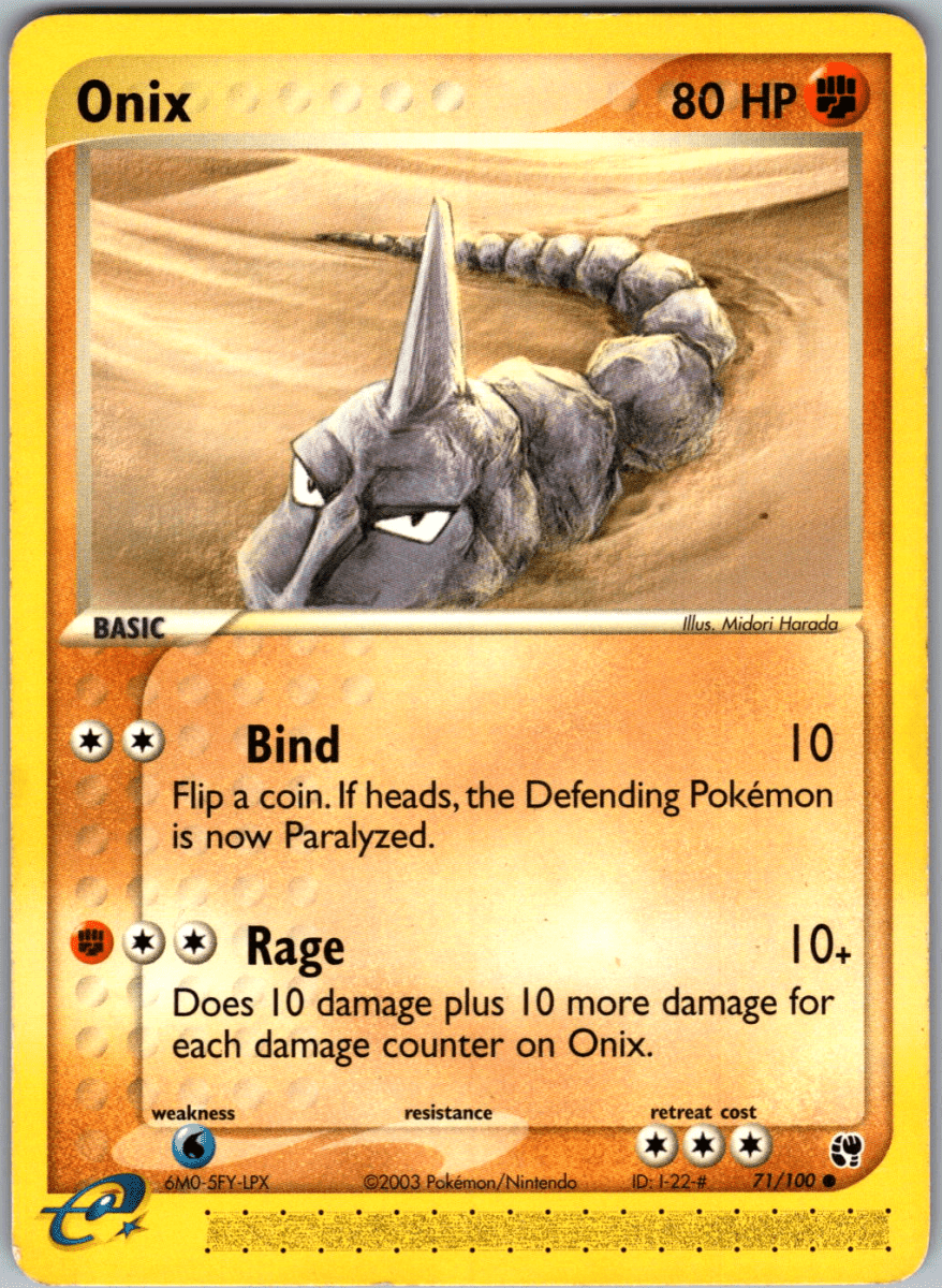 2003 Onix 71 - QuickTCG LLC