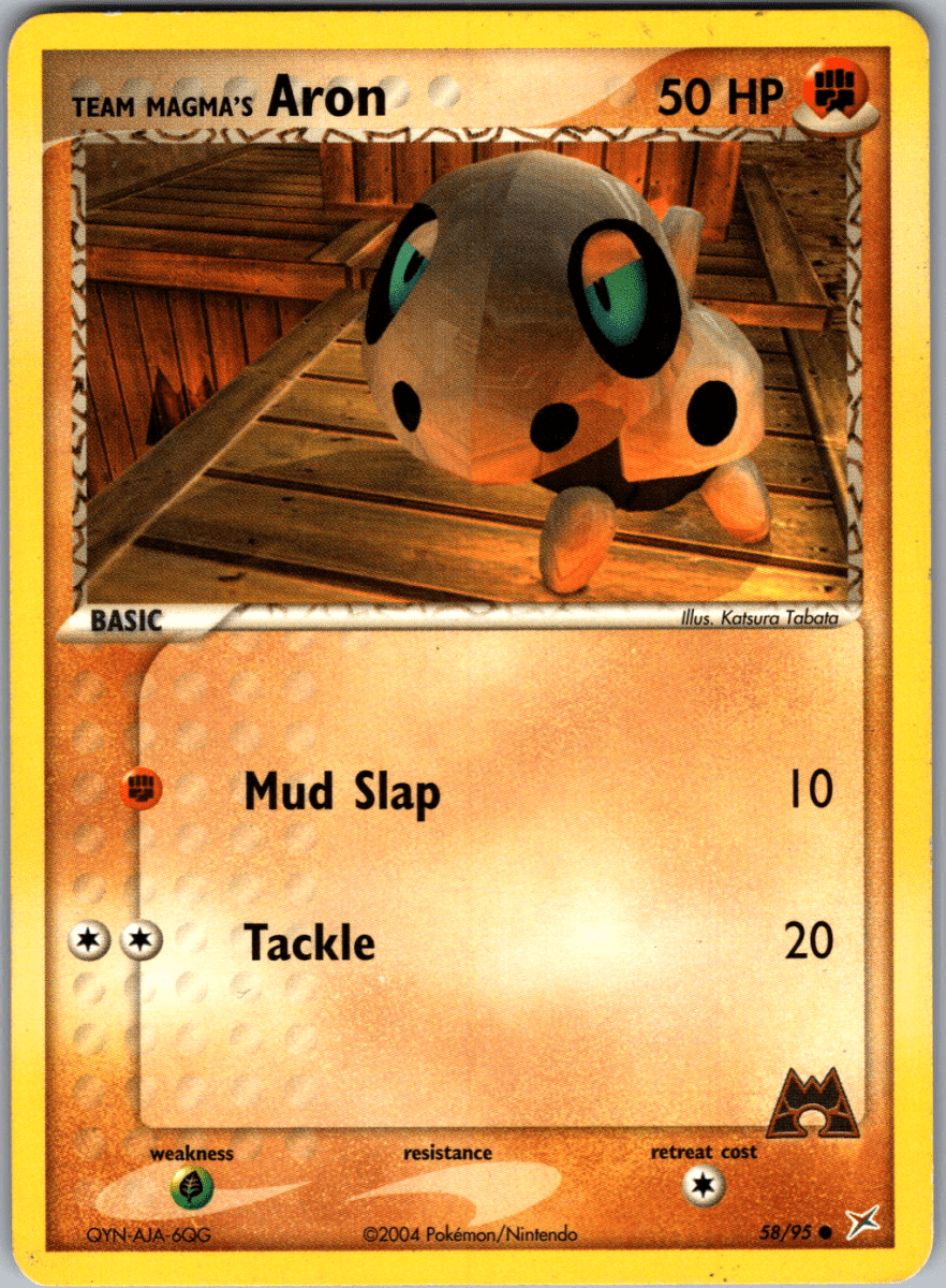 2004 Team Magma's Aron 58 - QuickTCG LLC