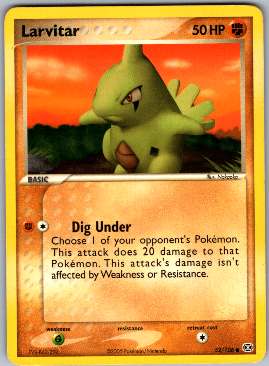 2005 Larvitar 52 - QuickTCG LLC