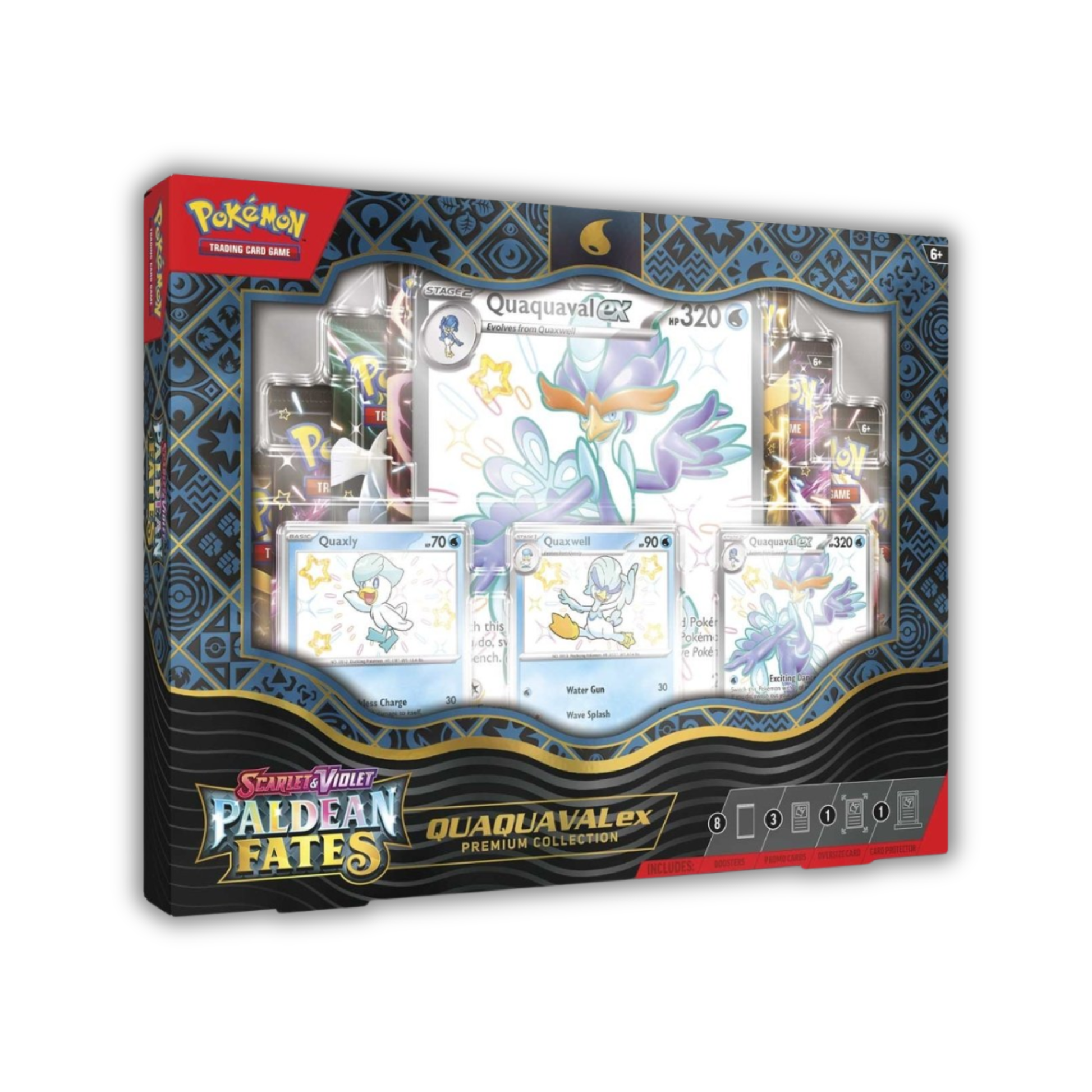 Paldean Fates Premium Collection - Quaquaval ex