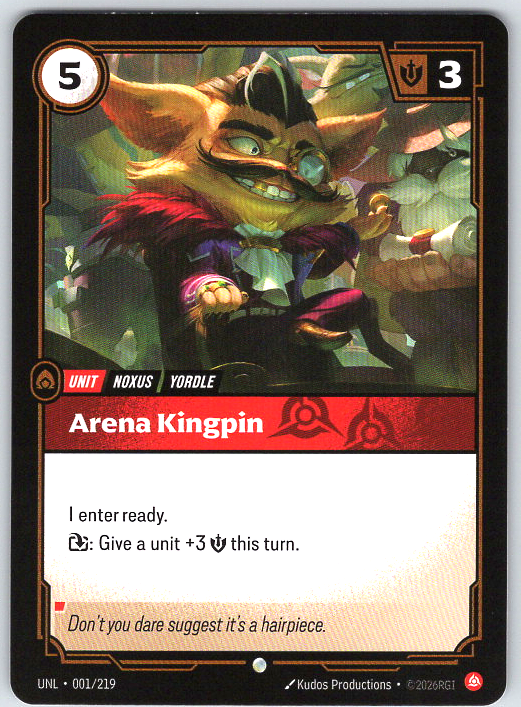 Arena Kingpin #001/219
