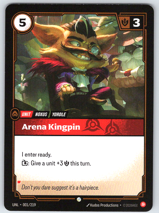 Arena Kingpin #001/219