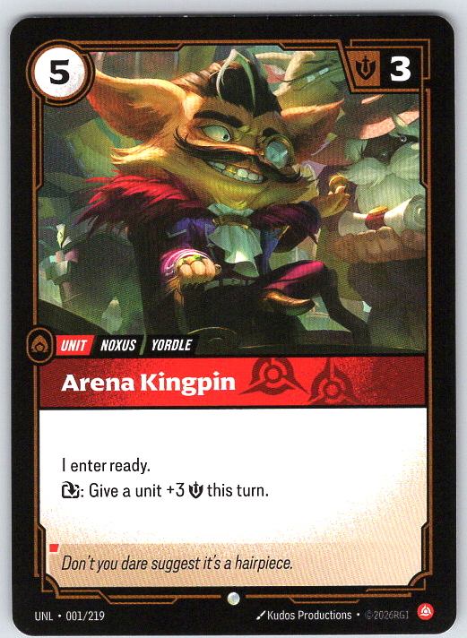 Arena Kingpin #001/219