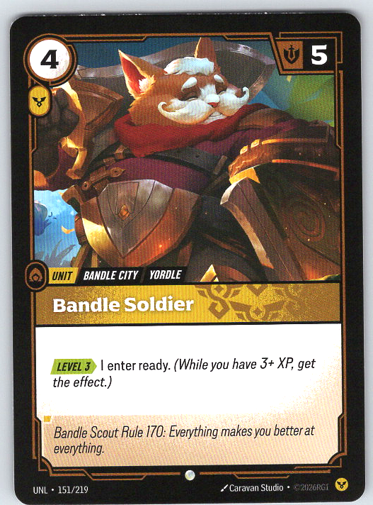 Bandle Soldier #151/219