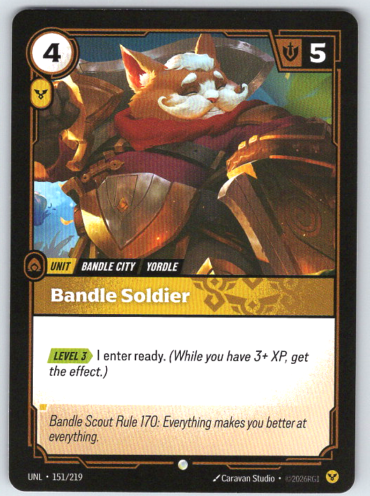 Bandle Soldier #151/219