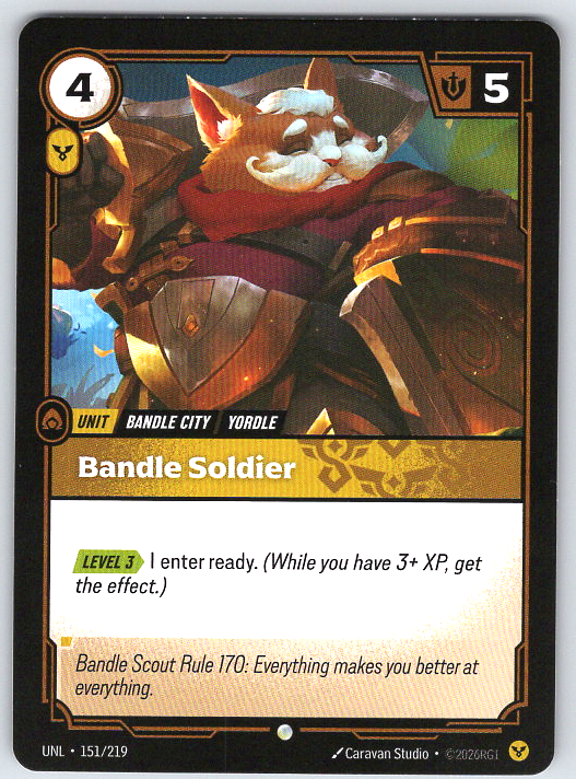 Bandle Soldier #151/219