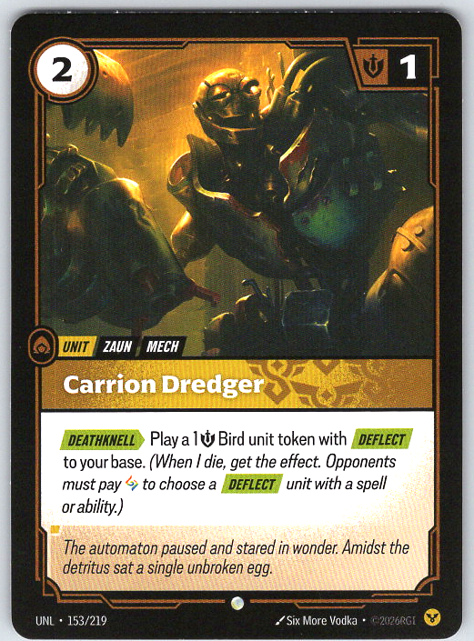 Carrion Dredger #153/219
