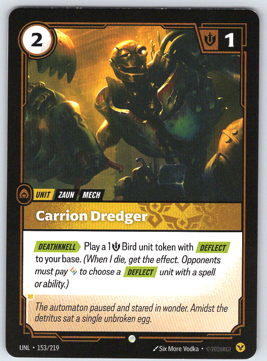 Carrion Dredger #153/219