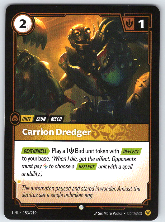 Carrion Dredger #153/219