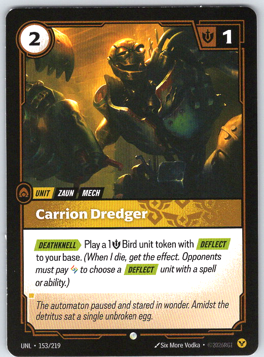 Carrion Dredger #153/219