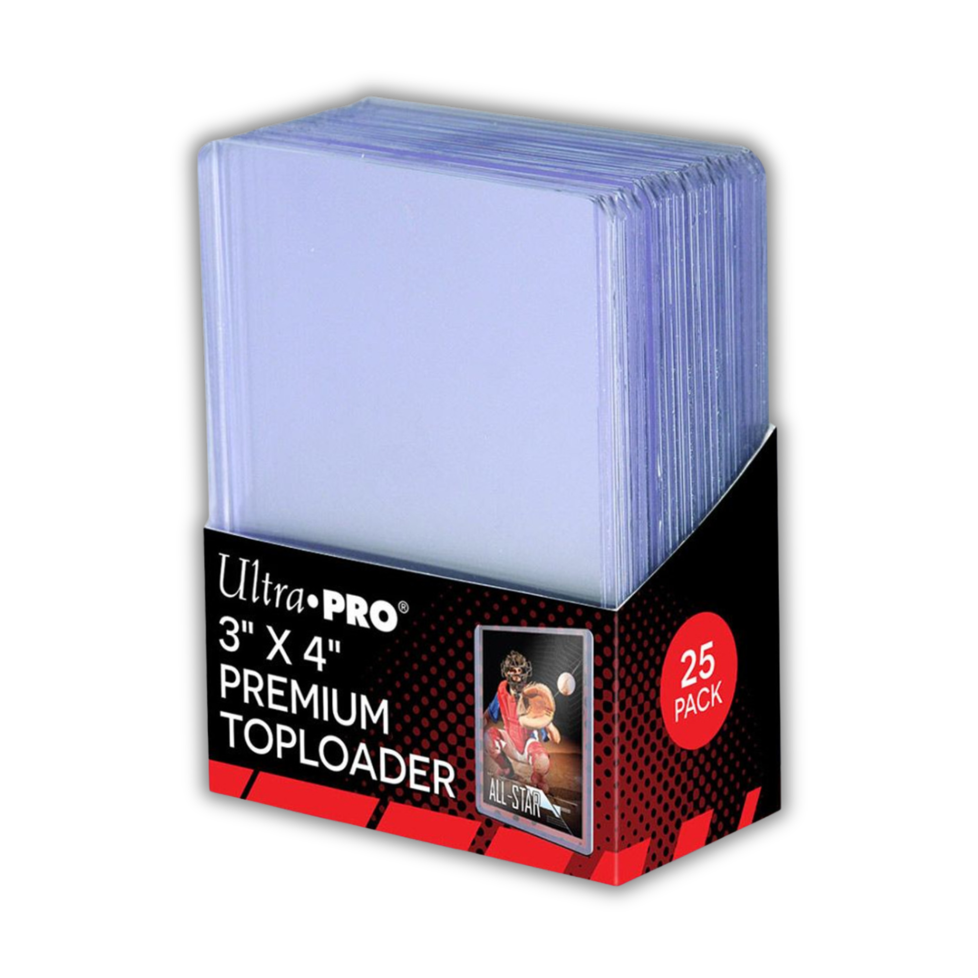 Ultra Pro: Toploader 3X4 Premium (25x)