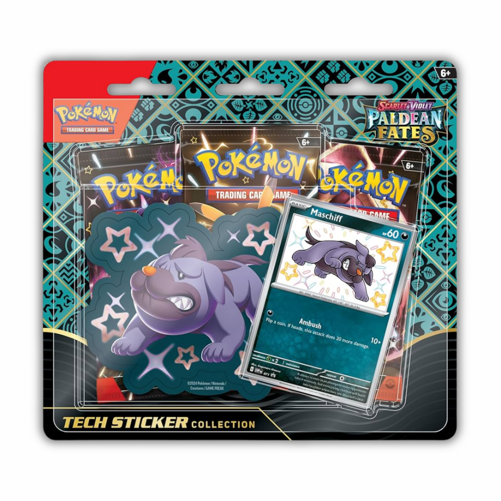Paldean Fates Tech Sticker Collection