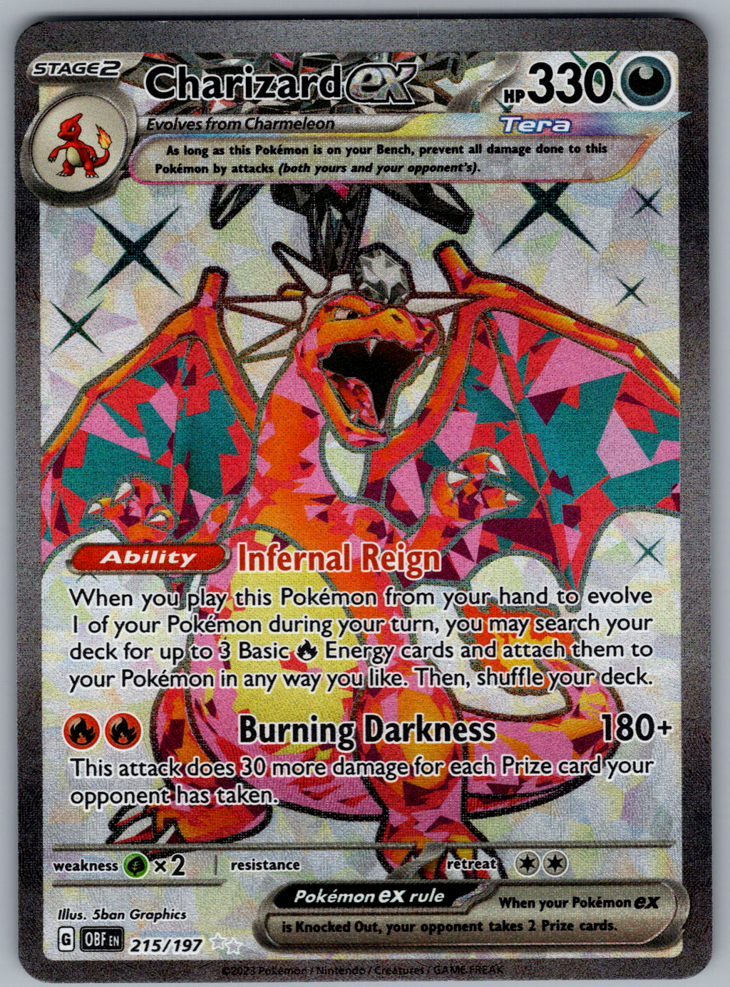 Charizard ex #215