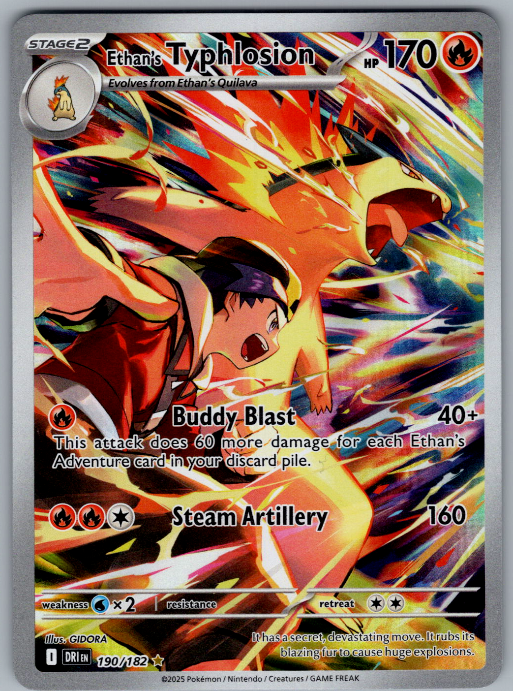 Ethan's Typhlosion #190