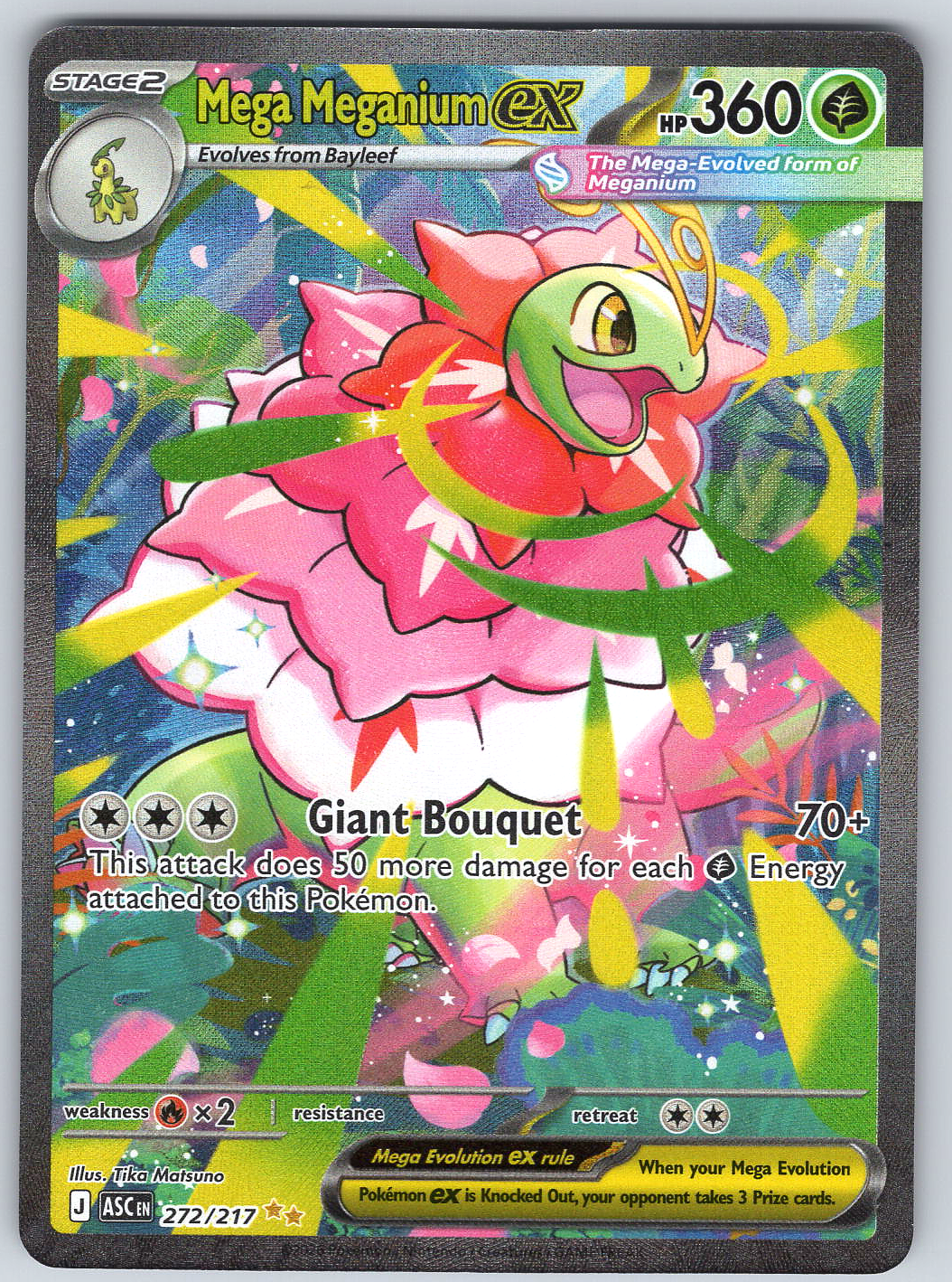 Mega Meganium ex #272/217