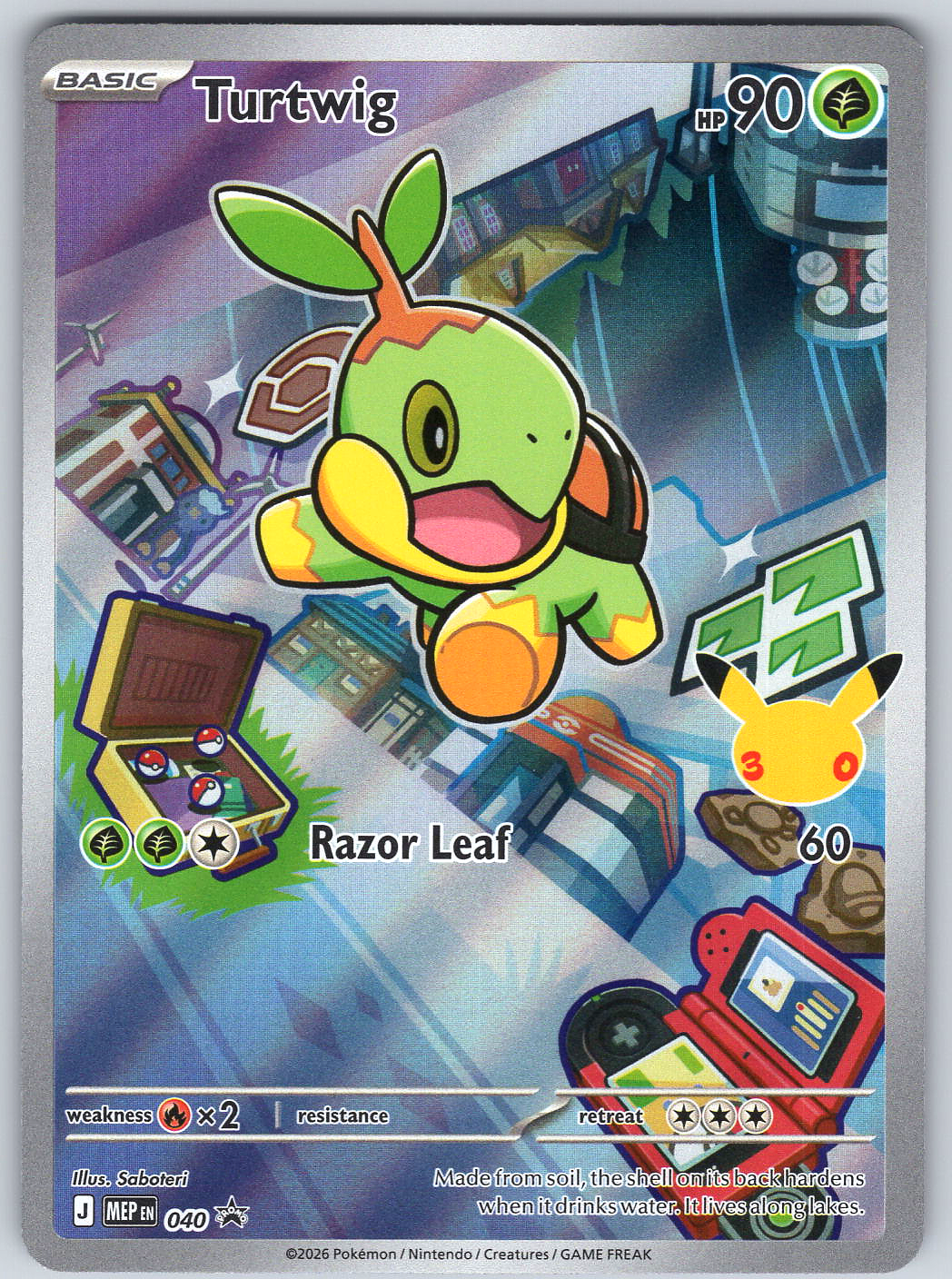 Turtwig #040 Promo