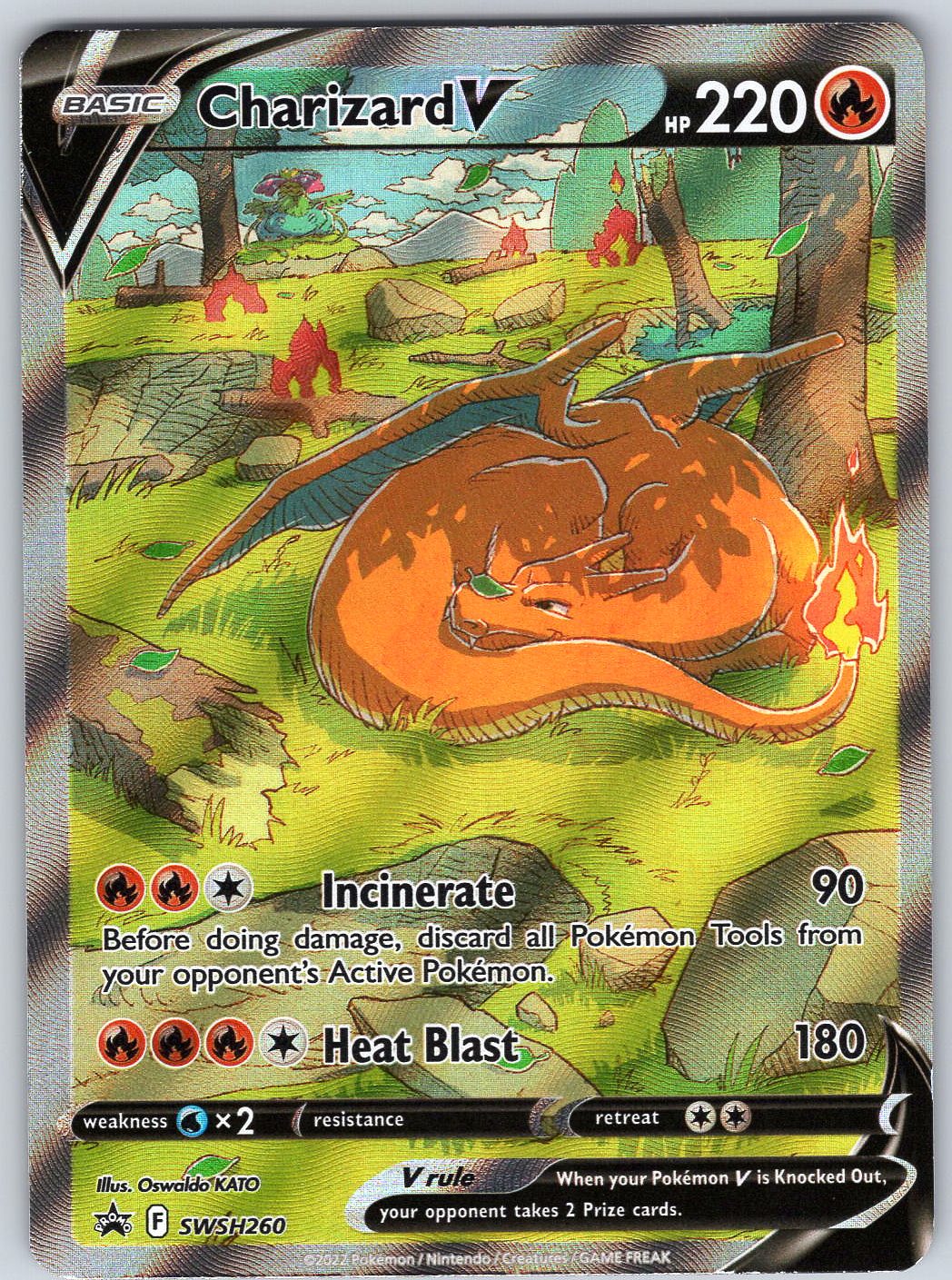 Charizard V #SWSH260 Promo