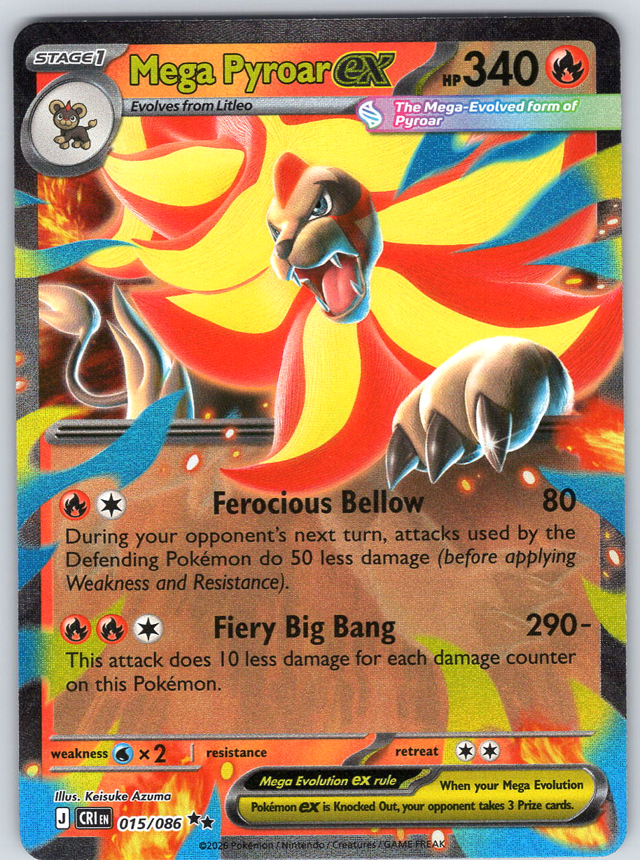 Mega Pyroar ex #015/086
