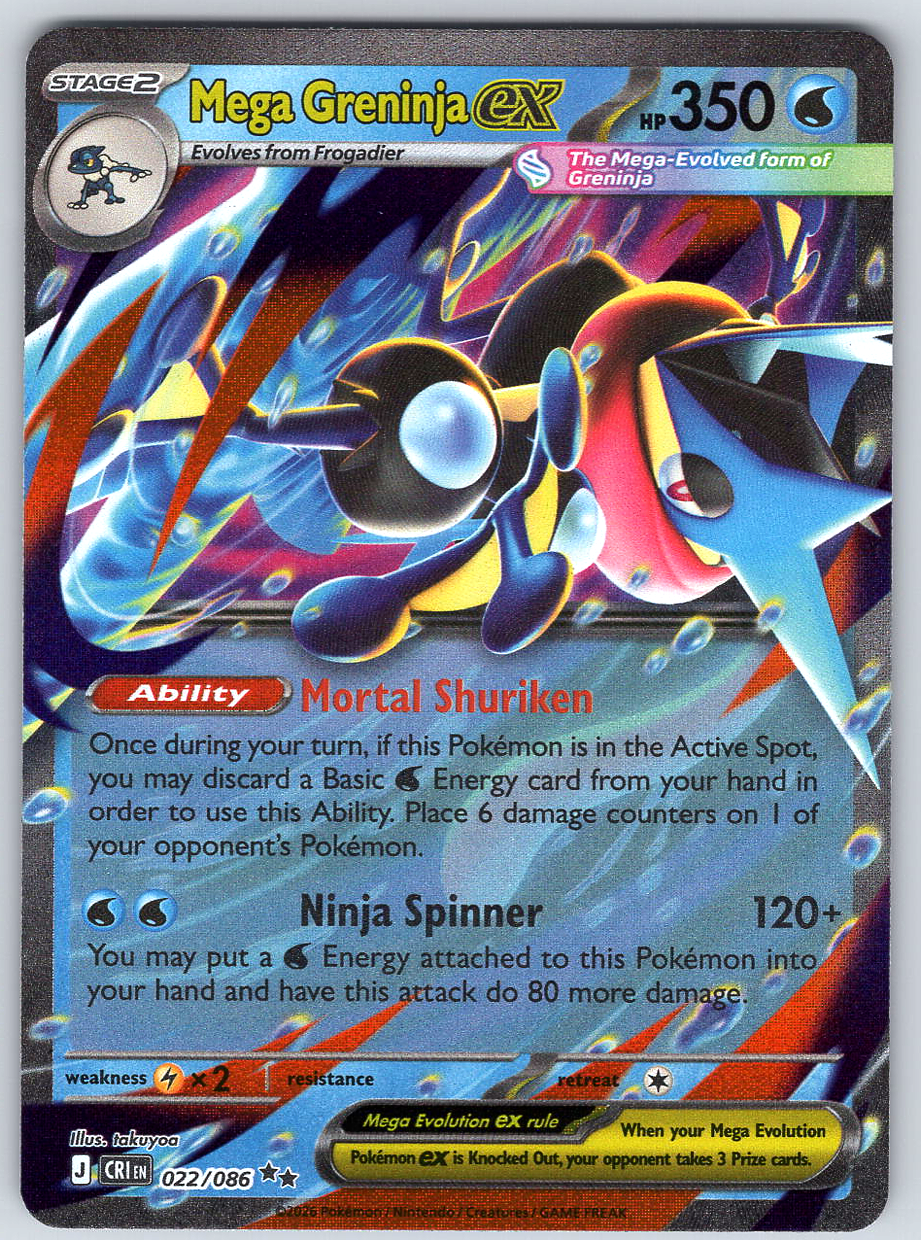 Mega Greninja ex #022/086