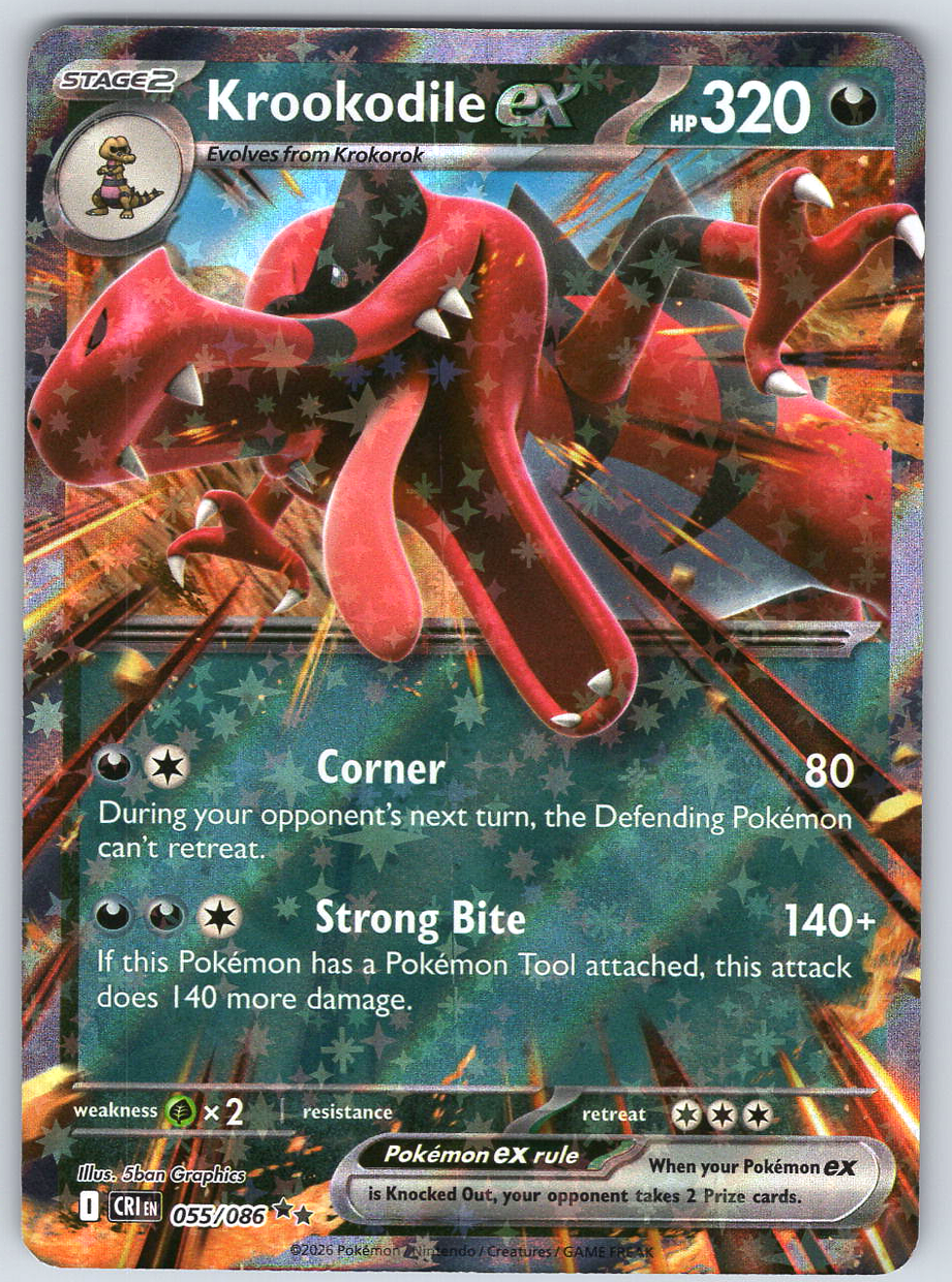 Krookodile ex #055/086