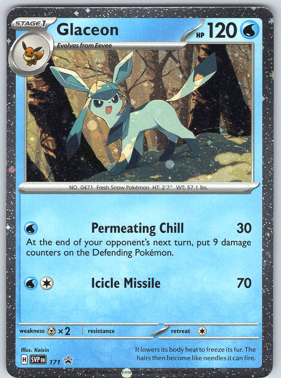 Glaceon - (Cosmos Holo) #171