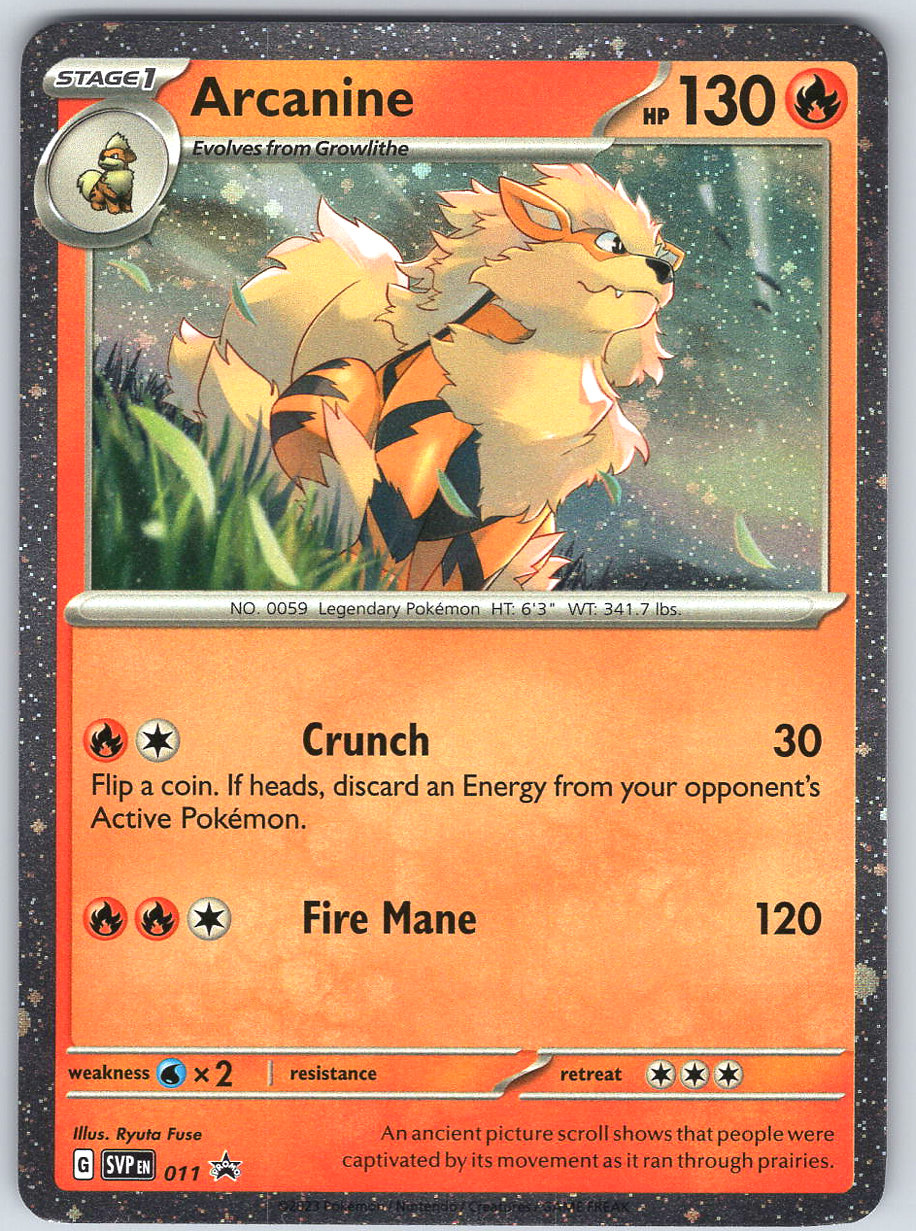 Arcanine - #011 Promo