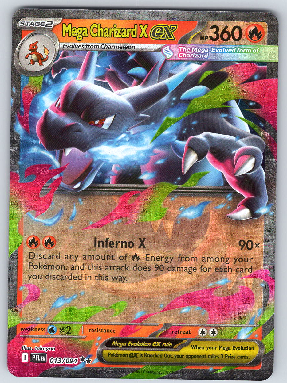 Mega Charizard X ex #013