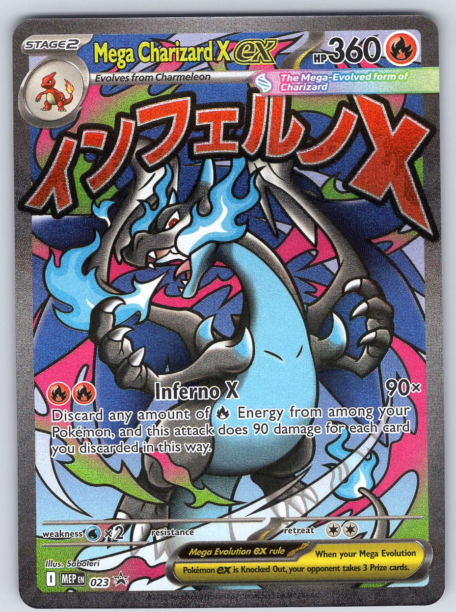 Mega Charizard X ex #023