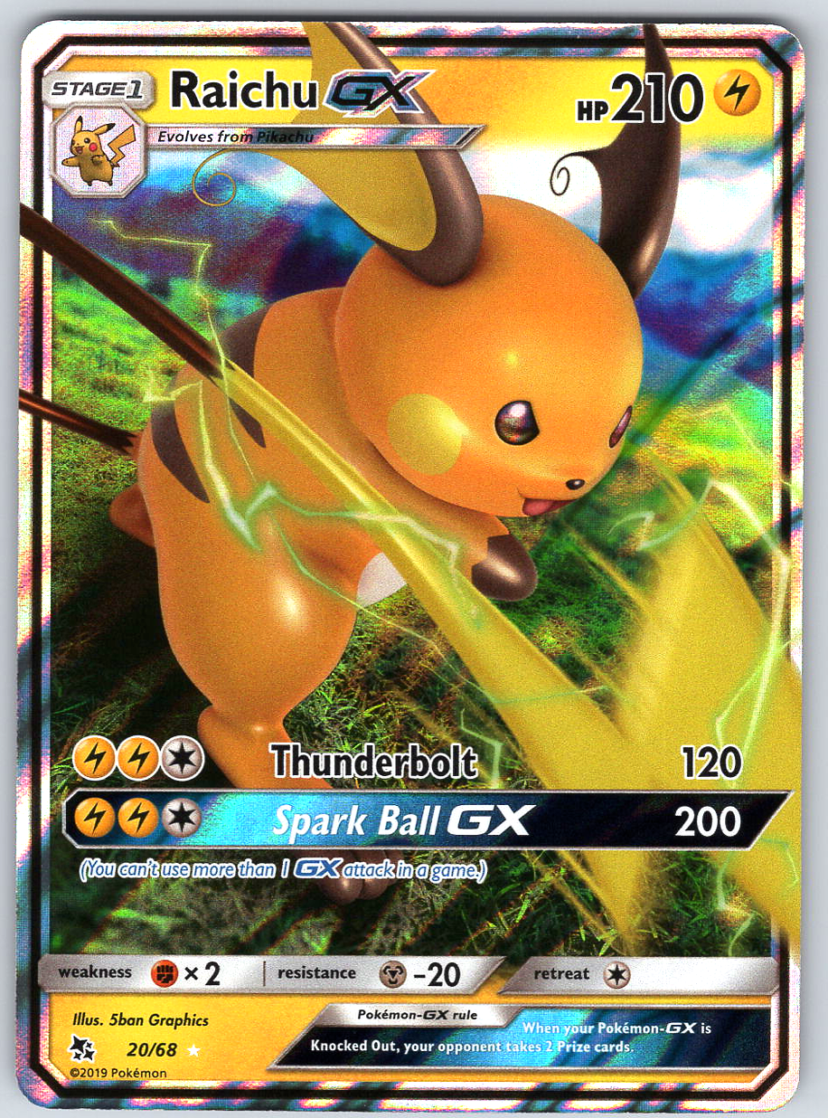 Raichu GX #20