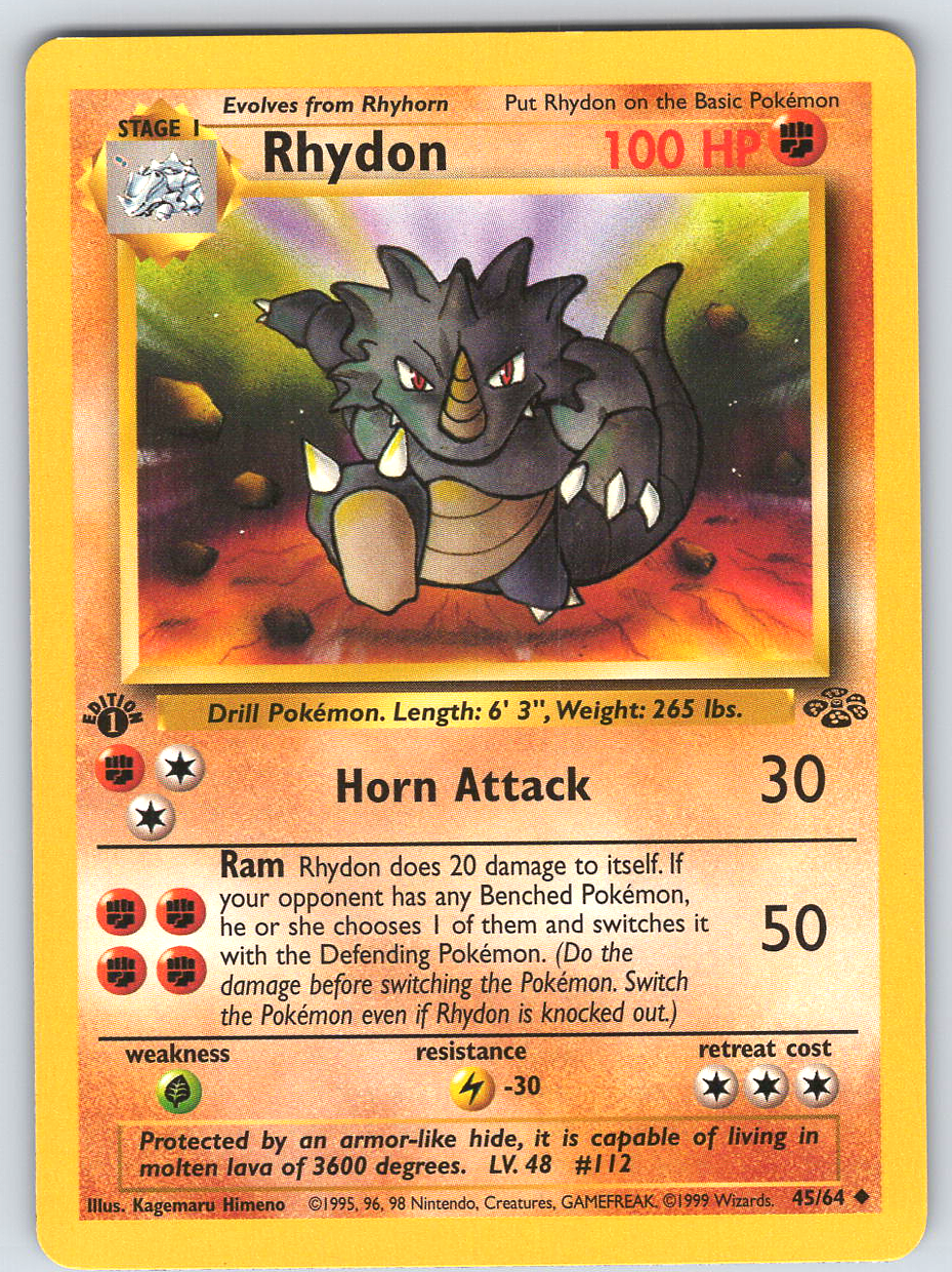 Rhydon #45 Jungle 1st Edition