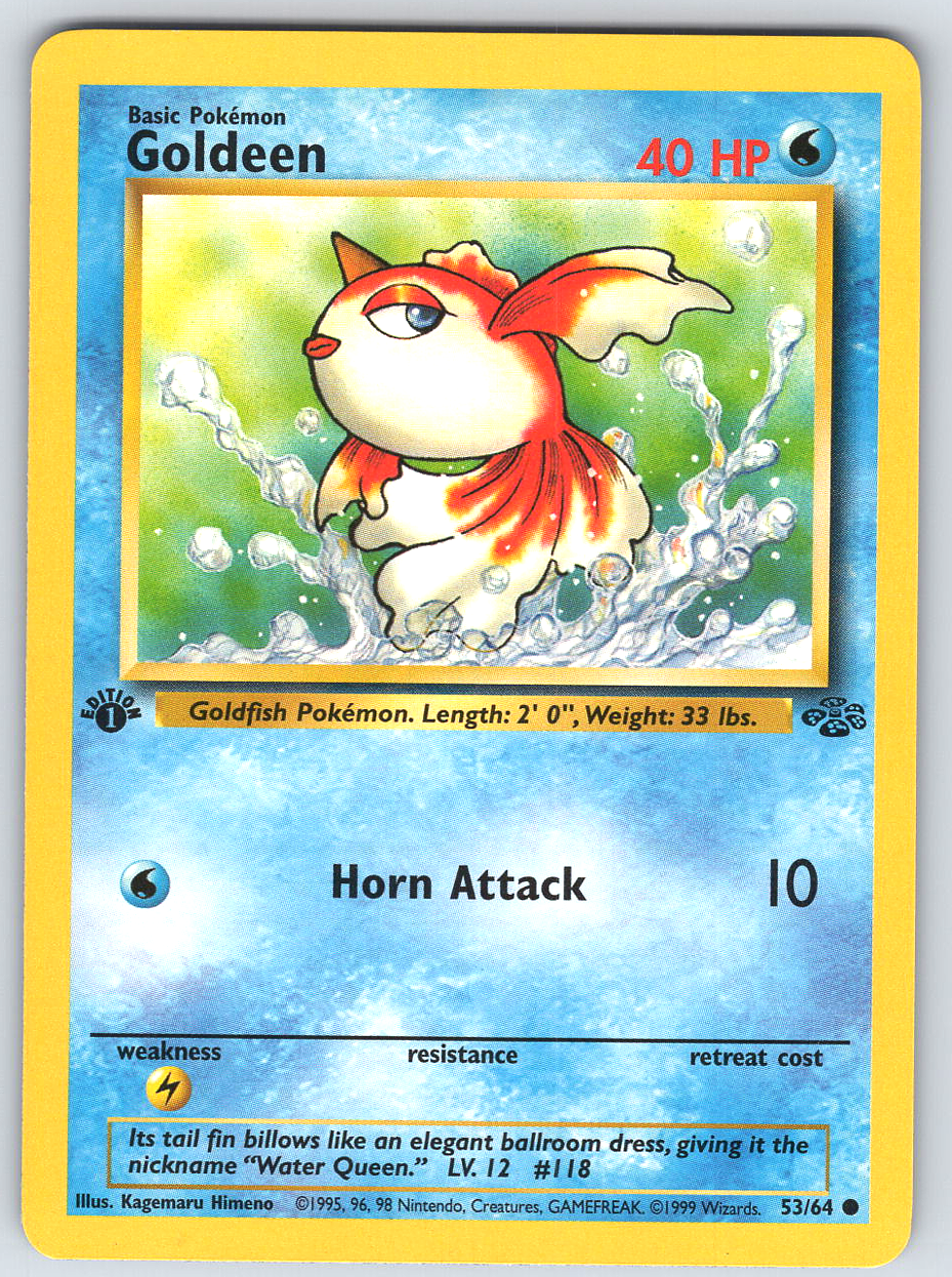Goldeen #53 Jungle 1st Edition