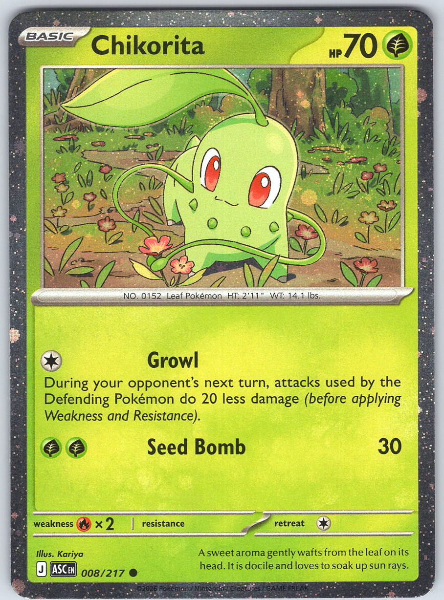 Chikorita #008/217