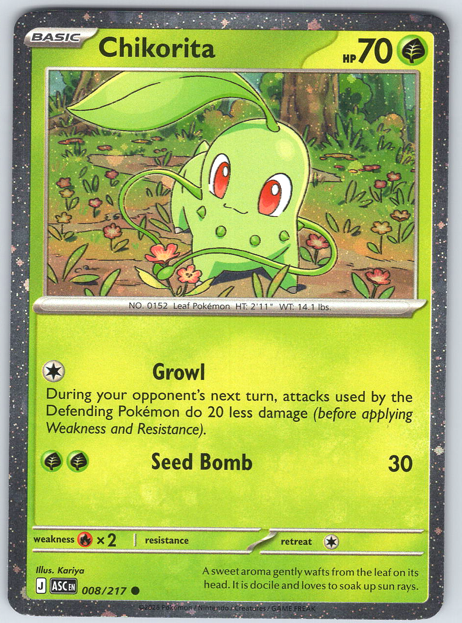 Chikorita #008/217