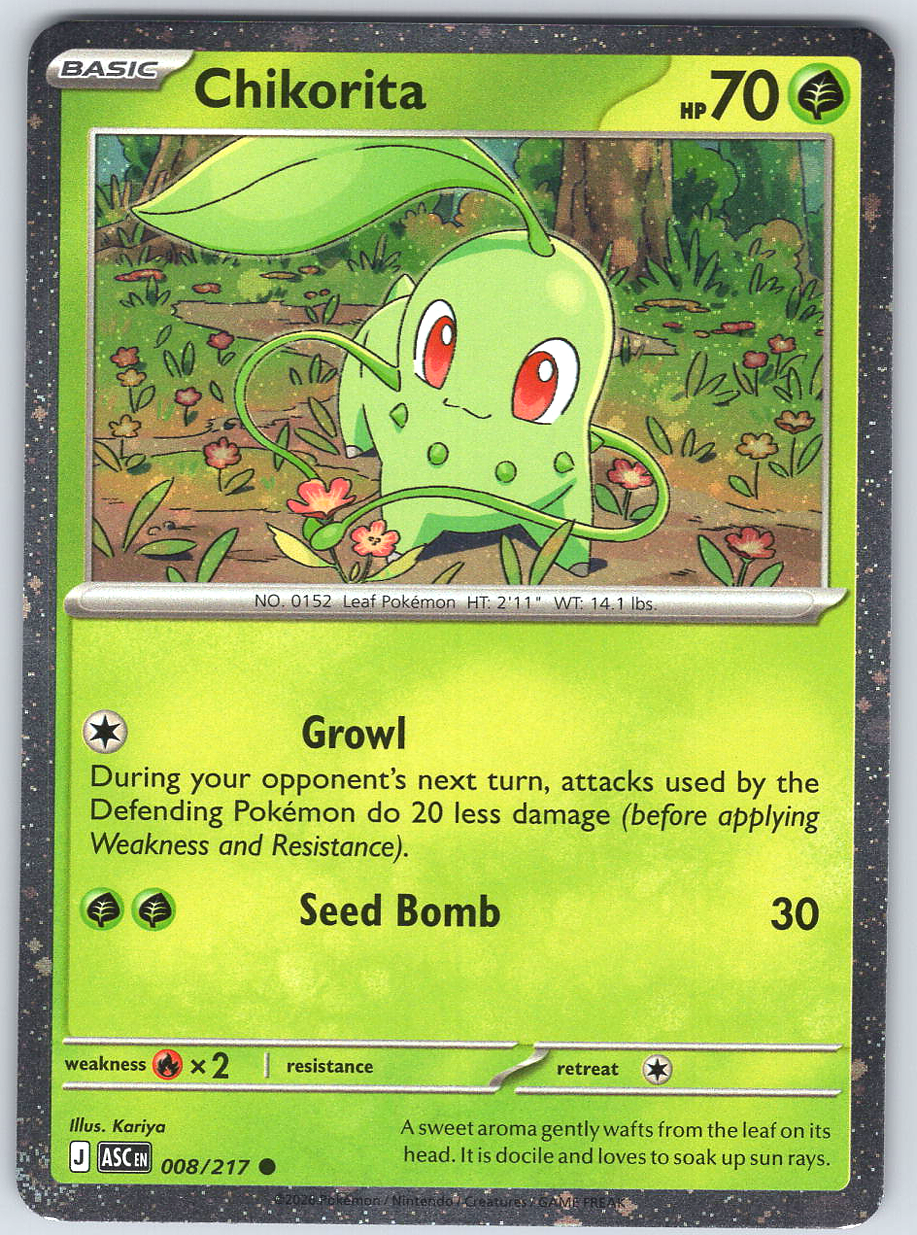 Chikorita #008/217