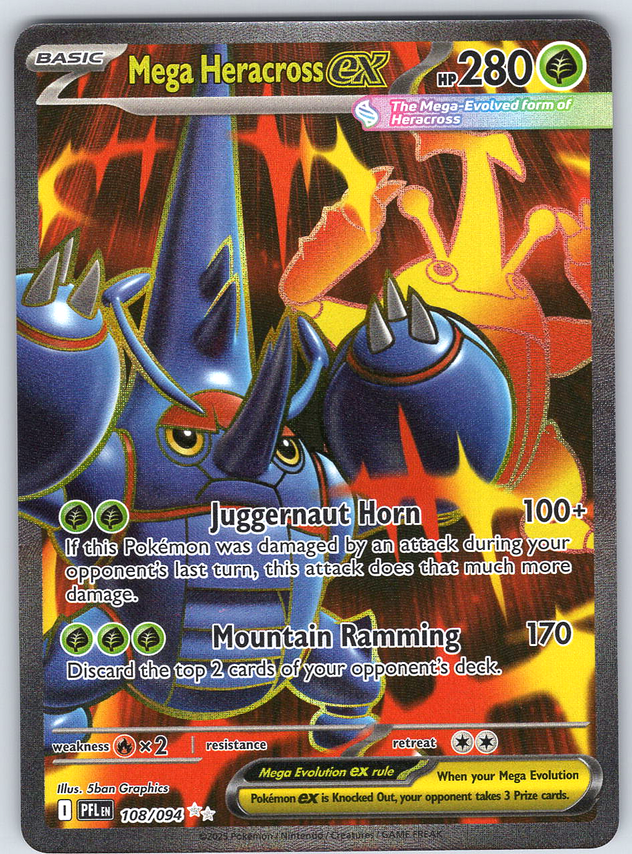 Mega Heracross ex #108/094