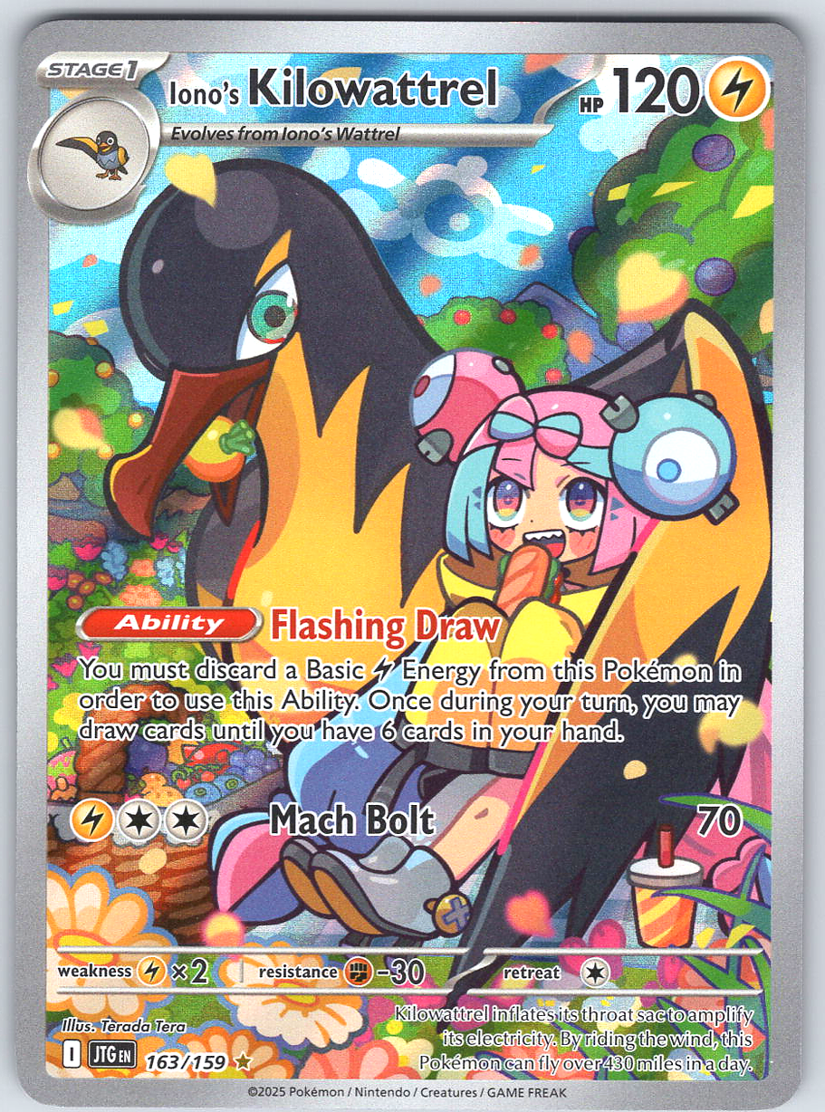 Iono's Kilowattrel #163/159