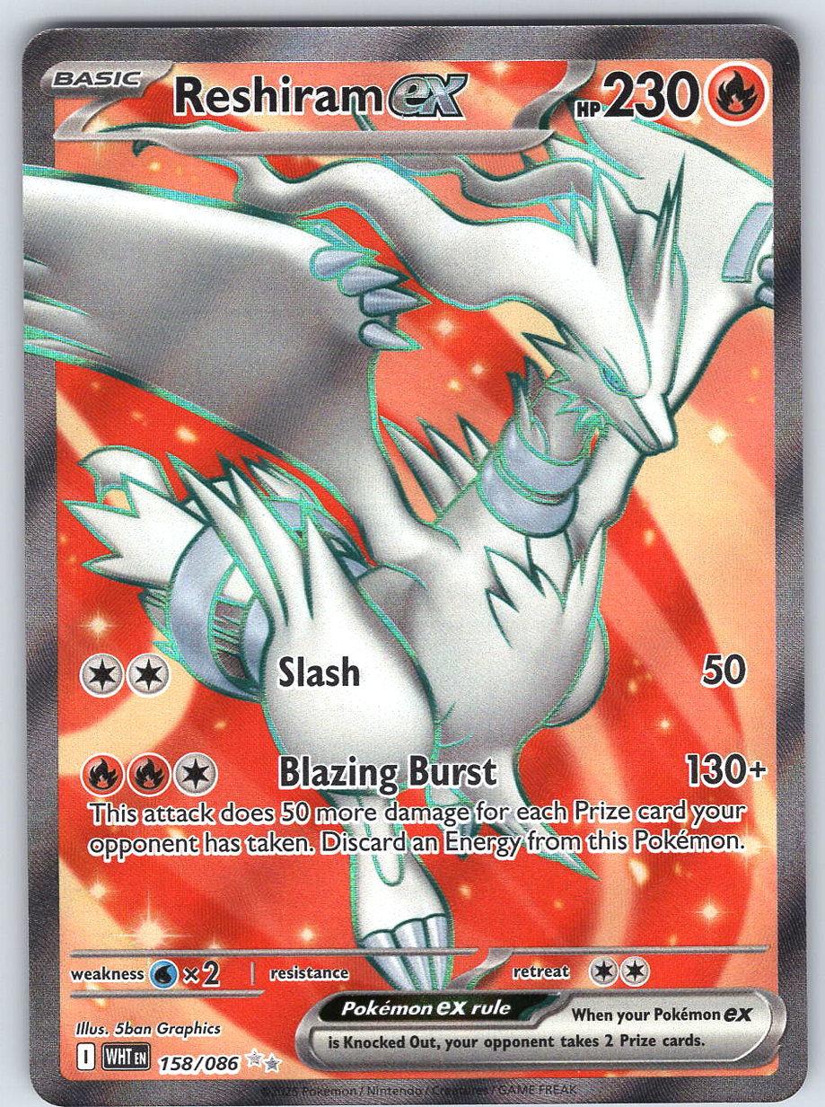 Reshiram ex #158/086