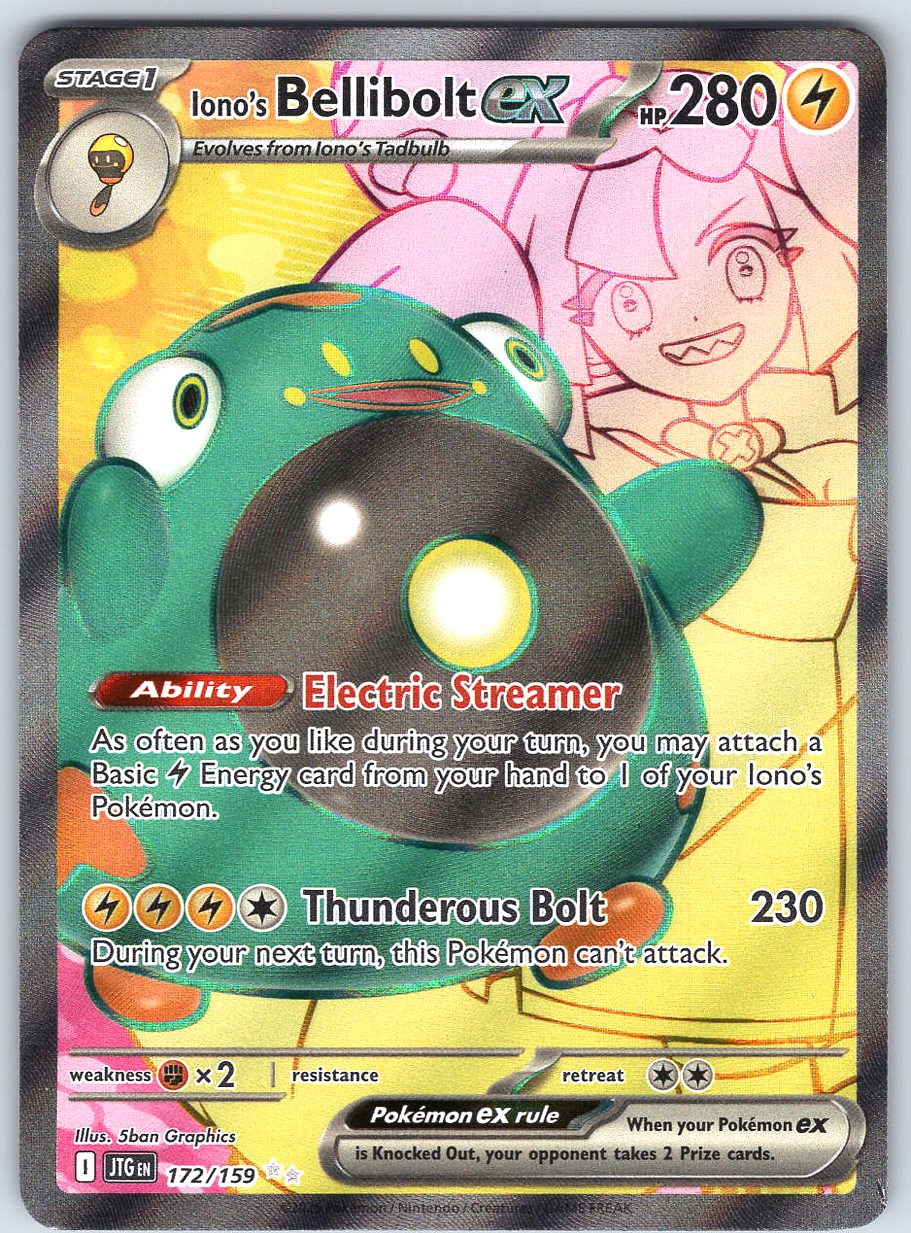 Iono's Bellibolt ex #172/159