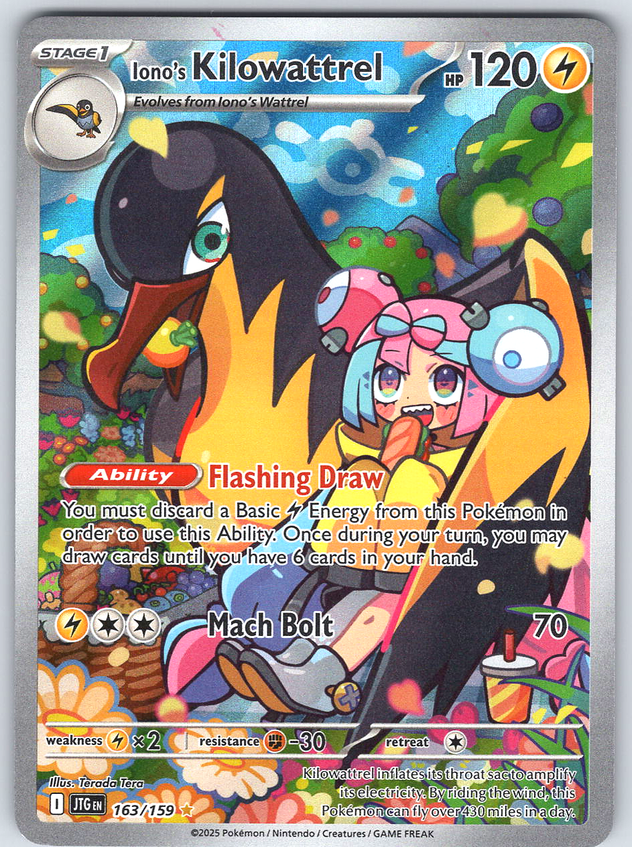 Iono's Kilowattrel #163/159
