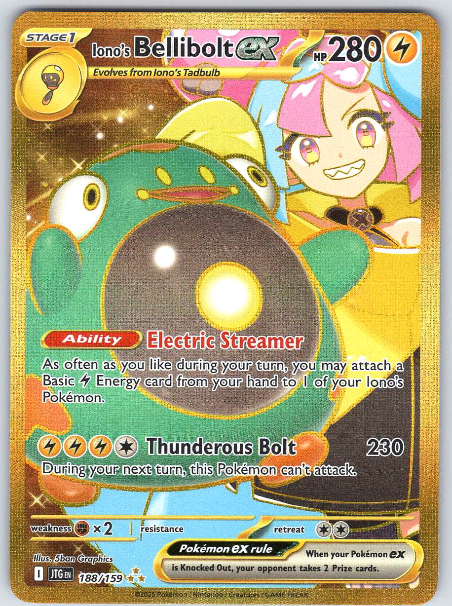 Iono's Bellibolt ex #188/159