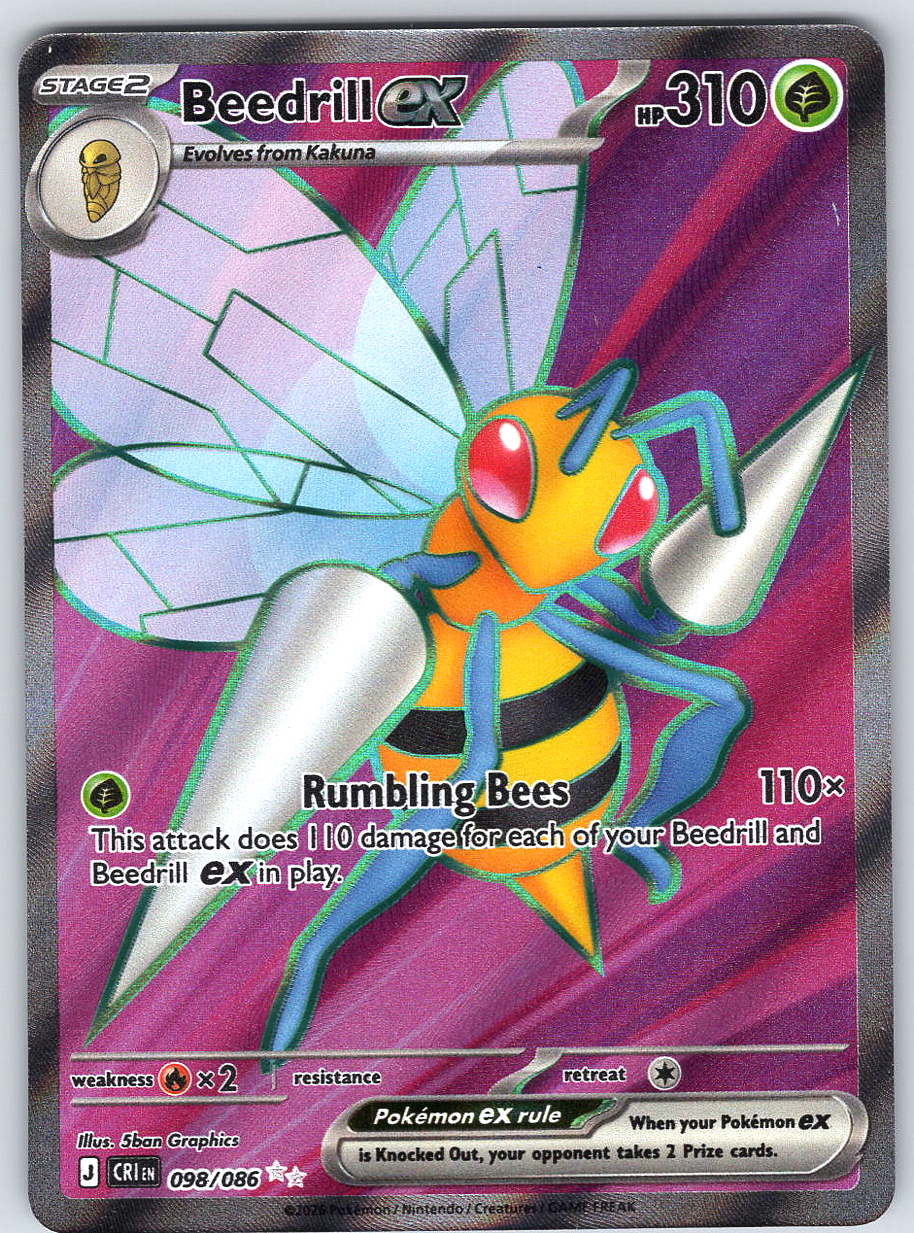 Beedrill ex #098/086
